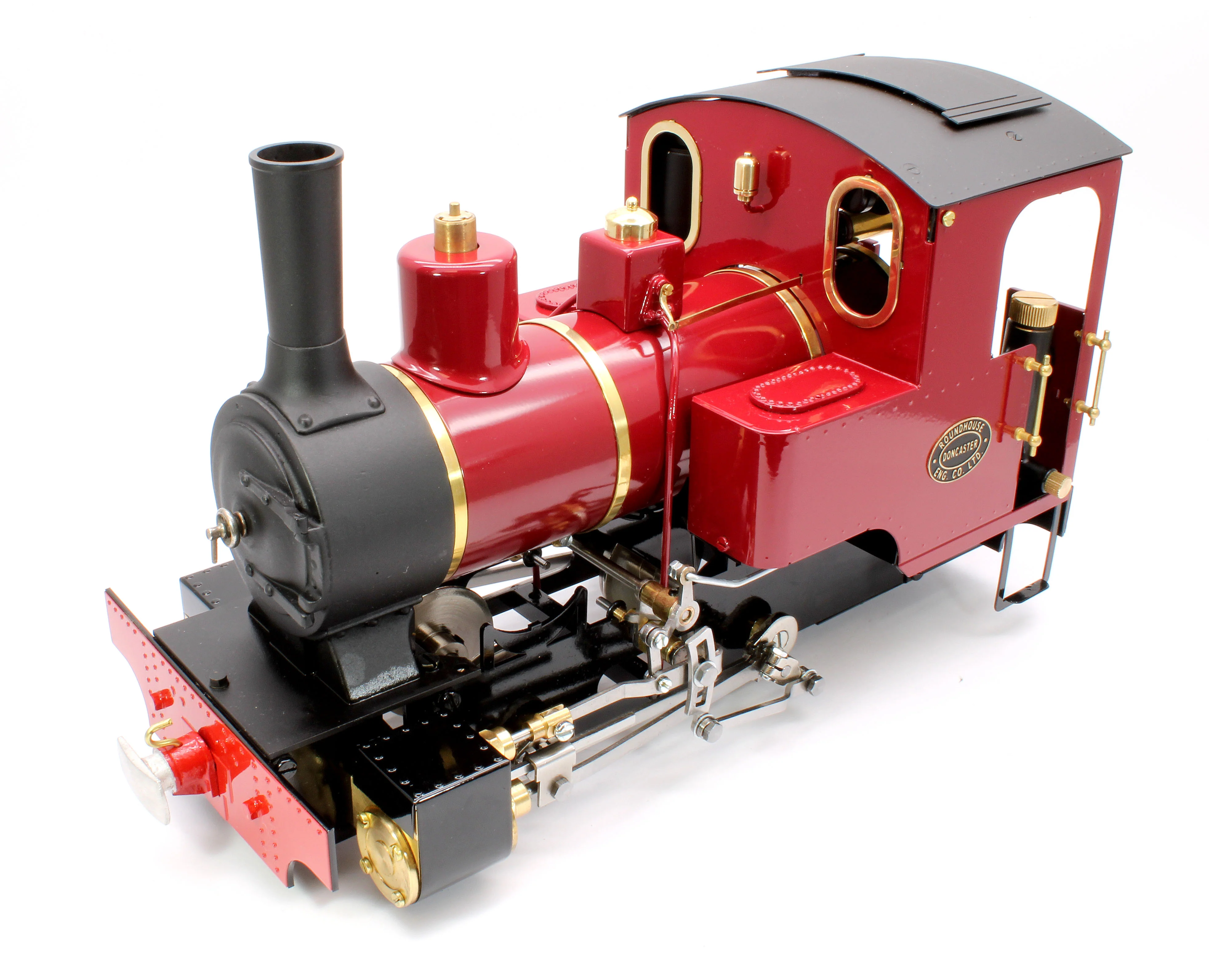 BRC-MAROON-NI 0-4-0 Side Tank Engine 'Billy' Maroon (Radio Control, Uninsulated Wheels) Steam Locomotive - Image 10
