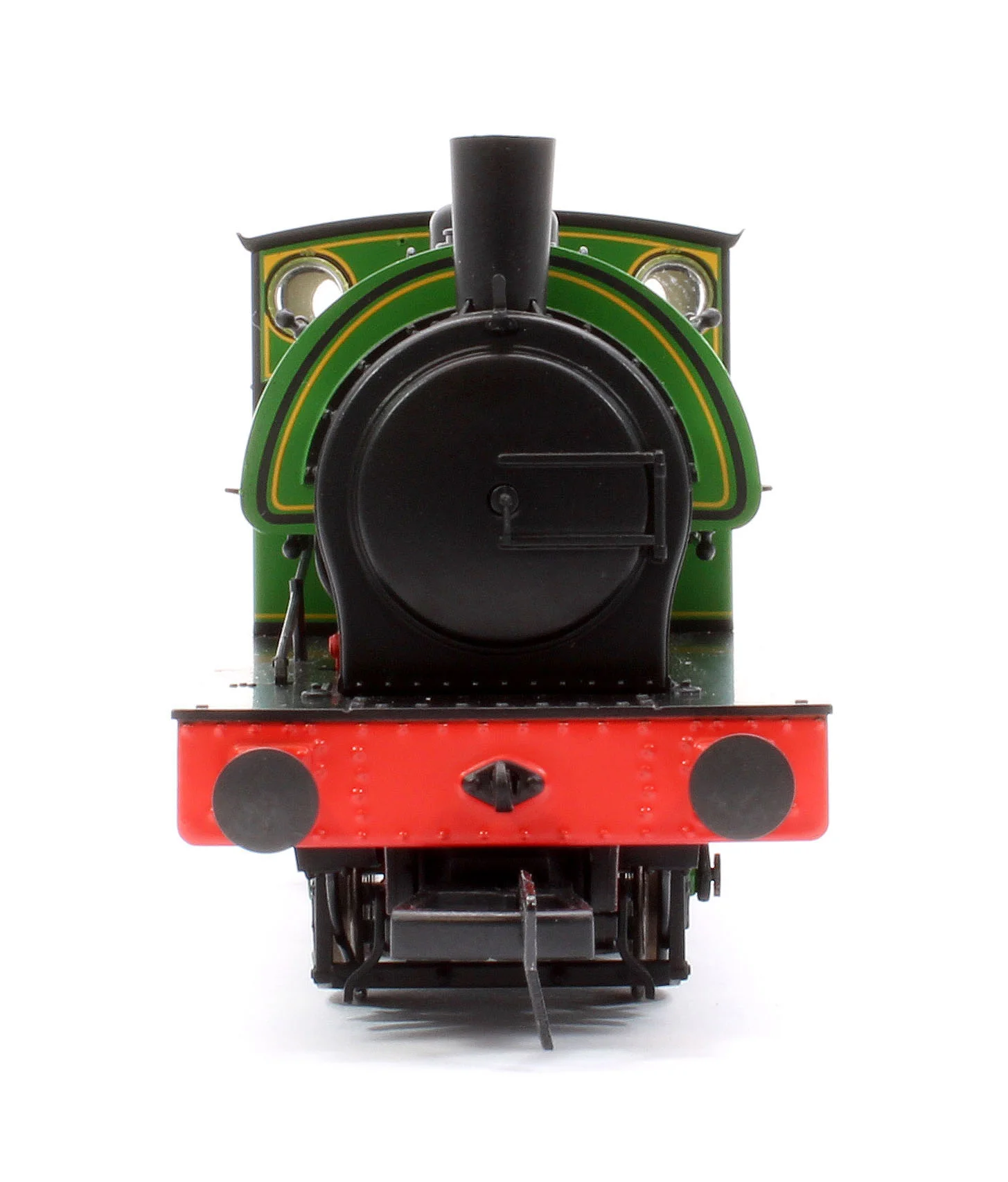 903515 16” Hunslet No. 4, Glasshoughton Colliery Lined Green, Stovepipe Chimney, No. 3855 - DCC Sound - Image 7