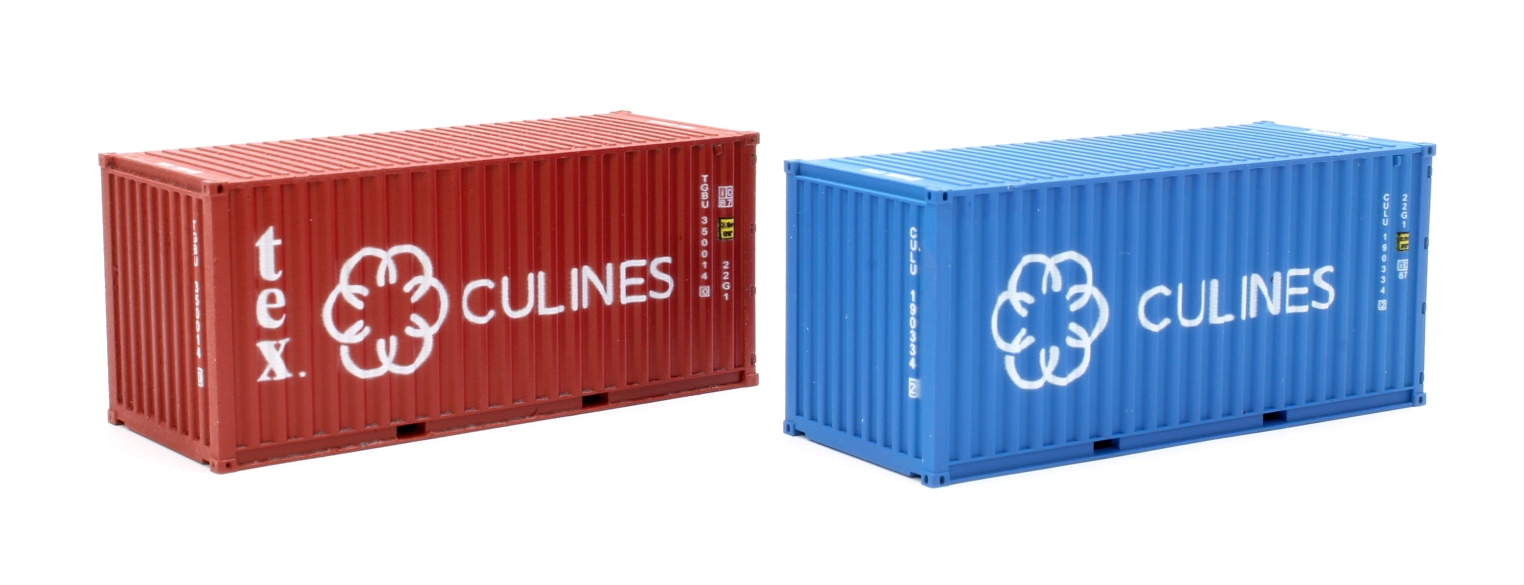 4F-028-172 20ft' Container Culines 190334 2/ TBGU 350365 8 Twin Pack