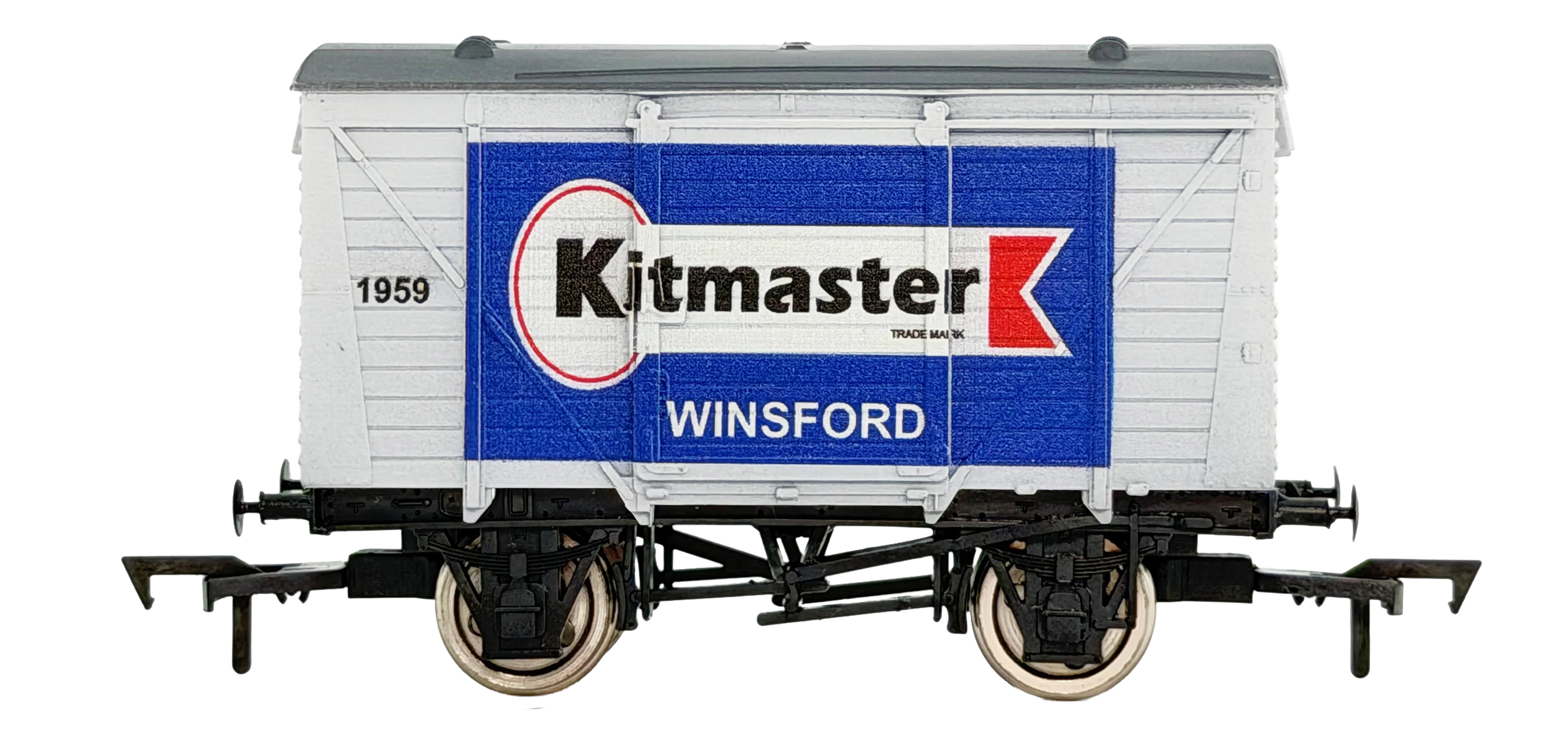 4F-011-192 Ventilated Van Dapol Kitmaster Logo - Weathered