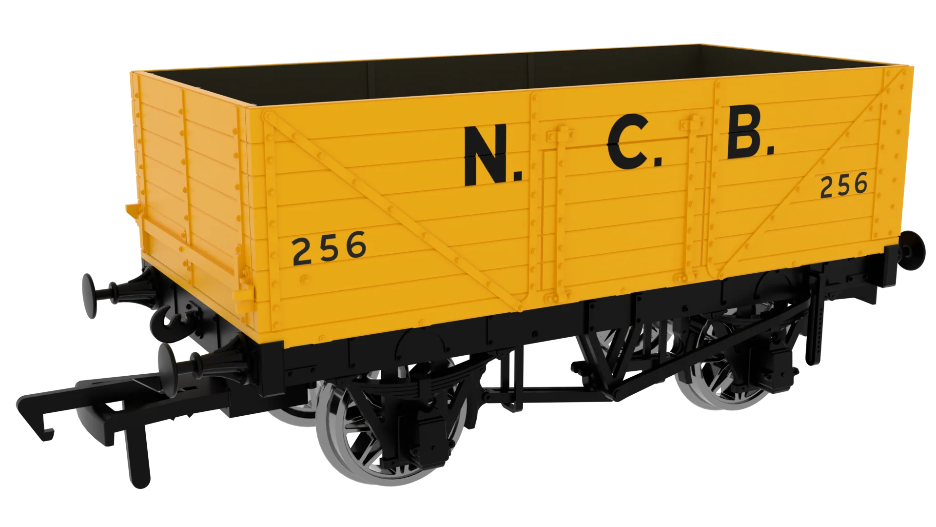 7 Plank 1907 Railway Clearing House Private Owner Open Wagon NCB Silvertown No.256