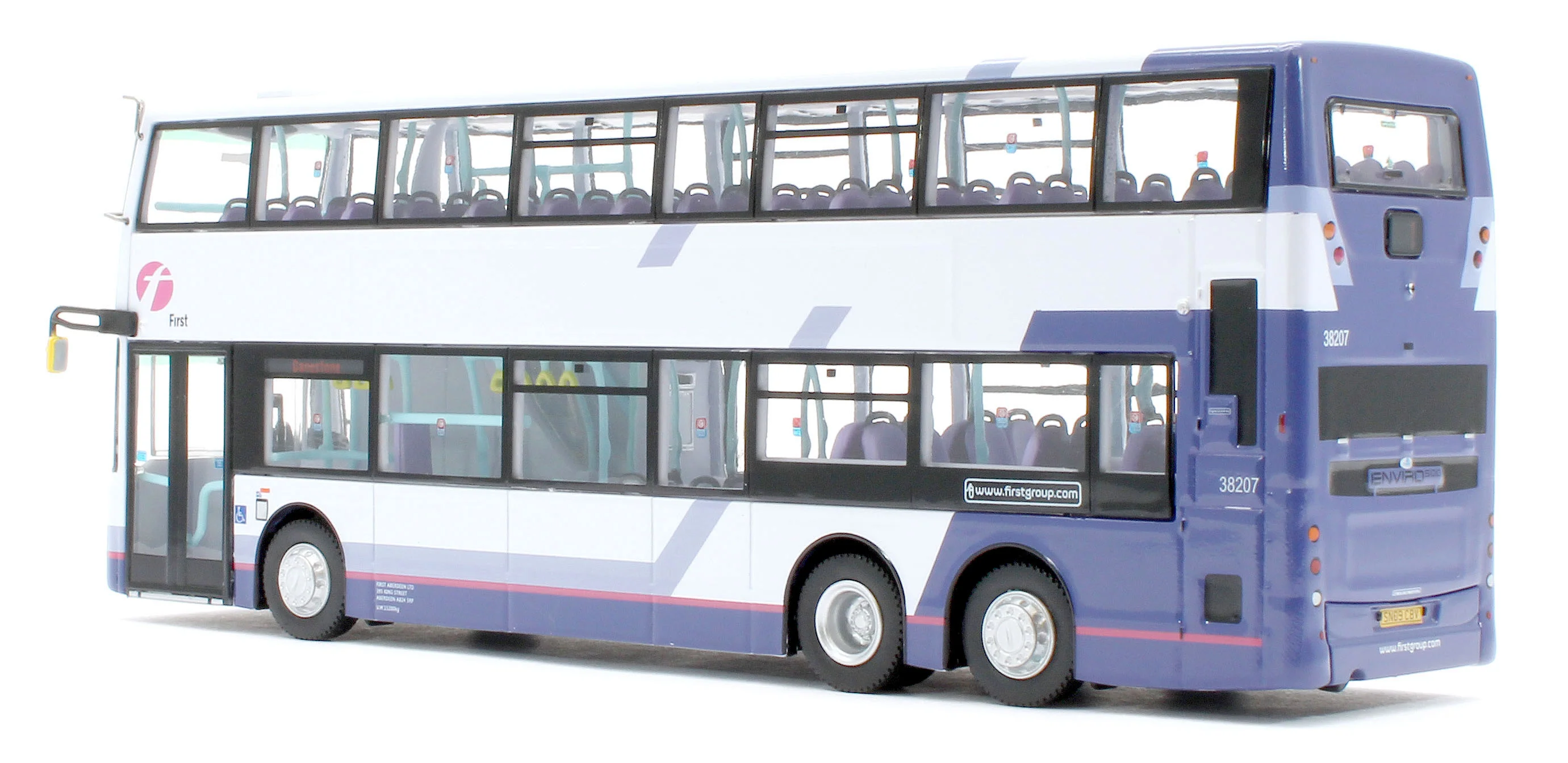 Dennis Trident ENVIRO500 Euro IV 12.1M First Bus Aberdeen Rt.1 - Danestone - Image 3