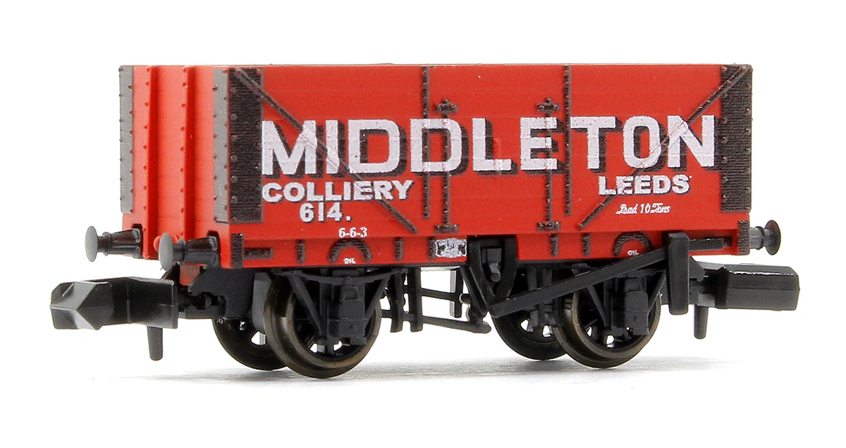 NR7009P 9ft 7 plank open wagon, Middleton No.614