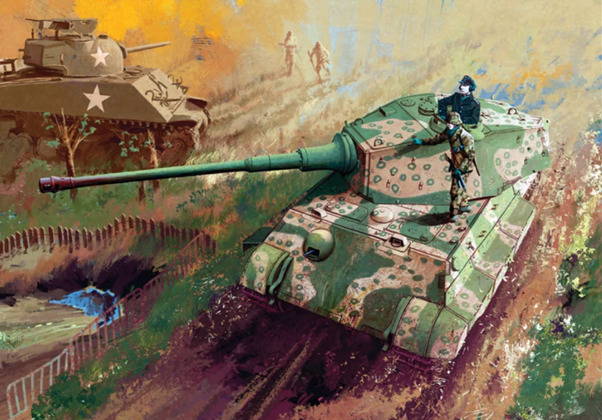 PKAY13229 King Tiger 'Last Production' Model Kit