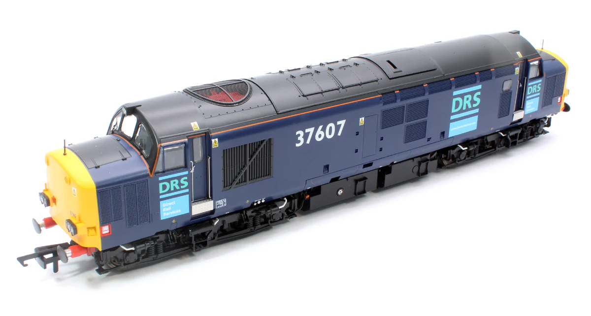 Class 37/6 37607 Original DRS Livery Diesel Locomotive - Image 11