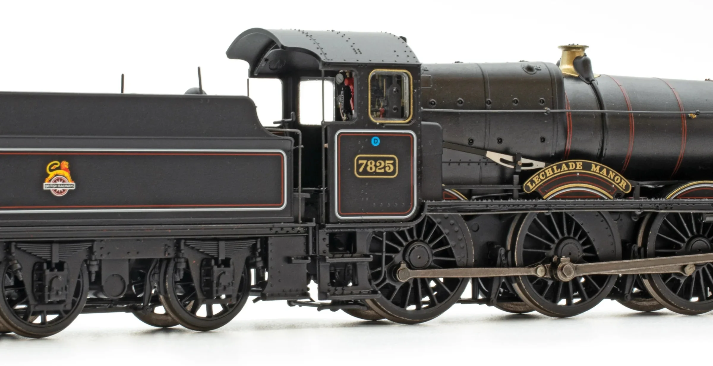 'Lechlade Manor' BR Lined Black (Early Crest) 4-6-0 No.7825 Steam Locomotive - Image 3
