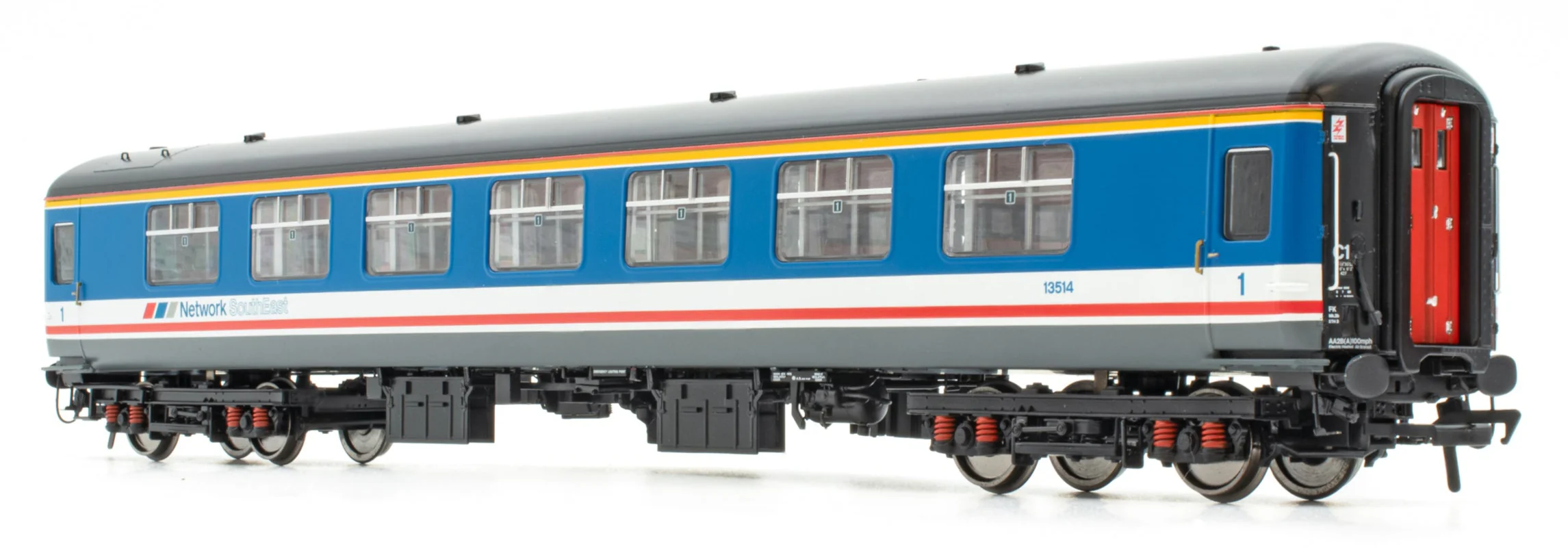 BR Mk.2c (large toilet window) FK 13514 Network SouthEast
