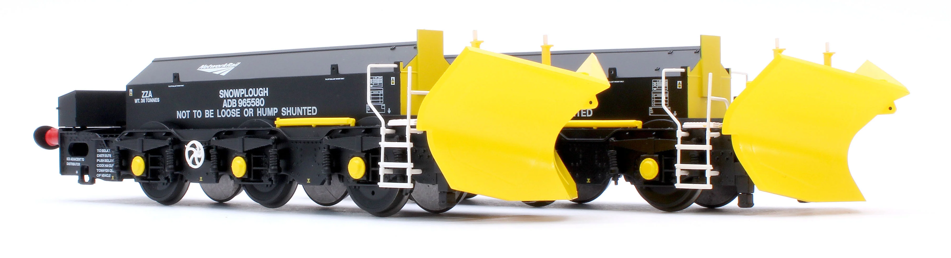 Beilhack Snowplough ZZA ADB965580/581 Network Rail (ex Class 40) Twin Pack - Image 8