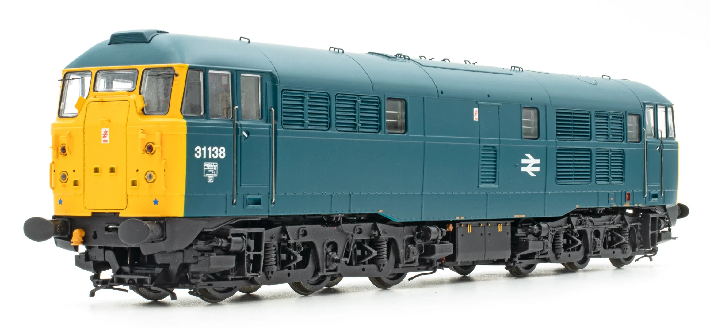 Class 31 31138 BR Blue 'Skinhead' Diesel Locomotive - DCC Sound