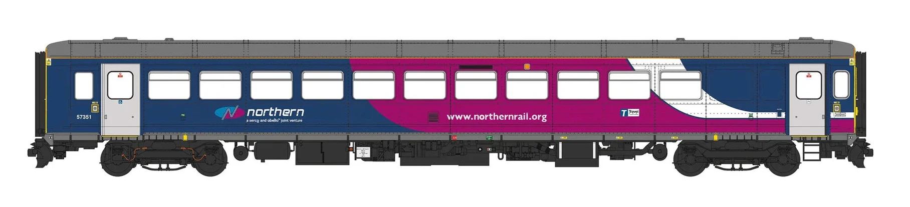 ACC3501 Class 153 Single Car DMU 153351 Northern ‘Swoosh’
