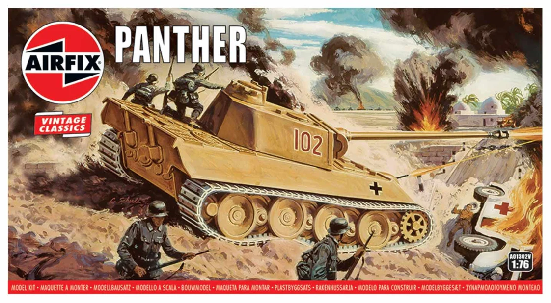 A01302V Panther Model Kit