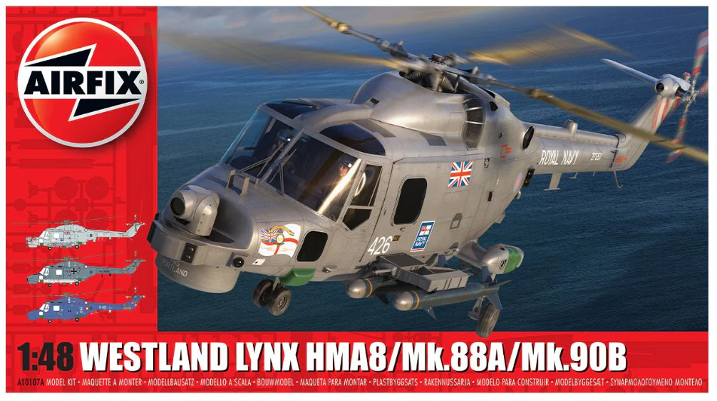 Westland Lynx HMA8/Mk.88A/Mk.90B Model Kit