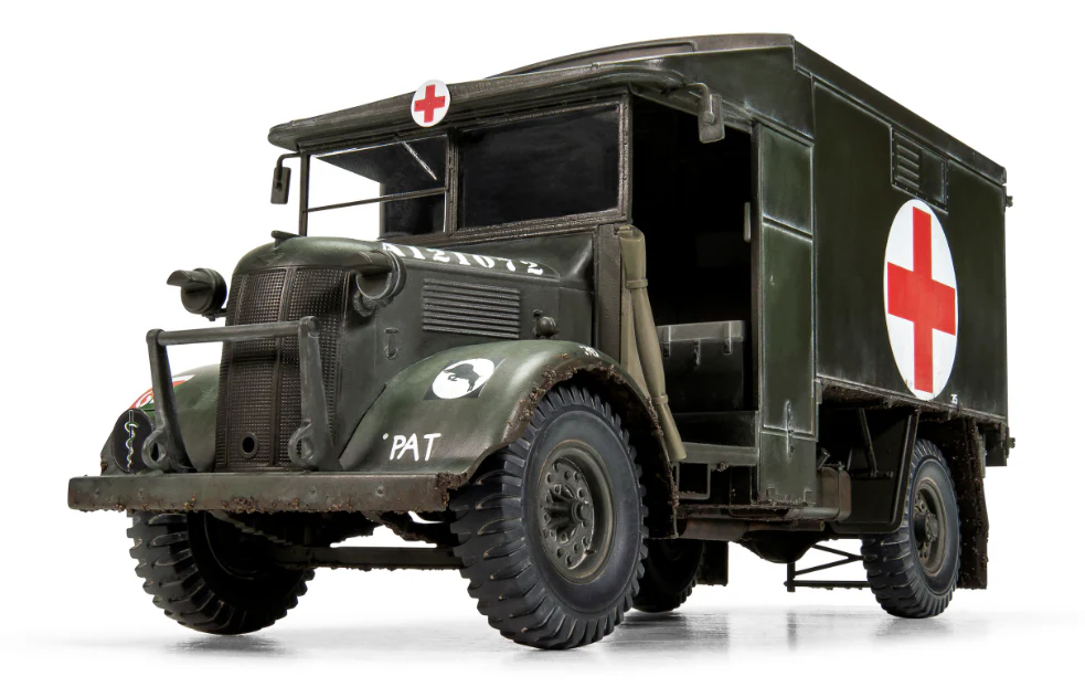 A1375 Austin K2/Y Ambulance Model Kit - Image 2