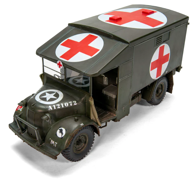 A1375 Austin K2/Y Ambulance Model Kit - Image 4