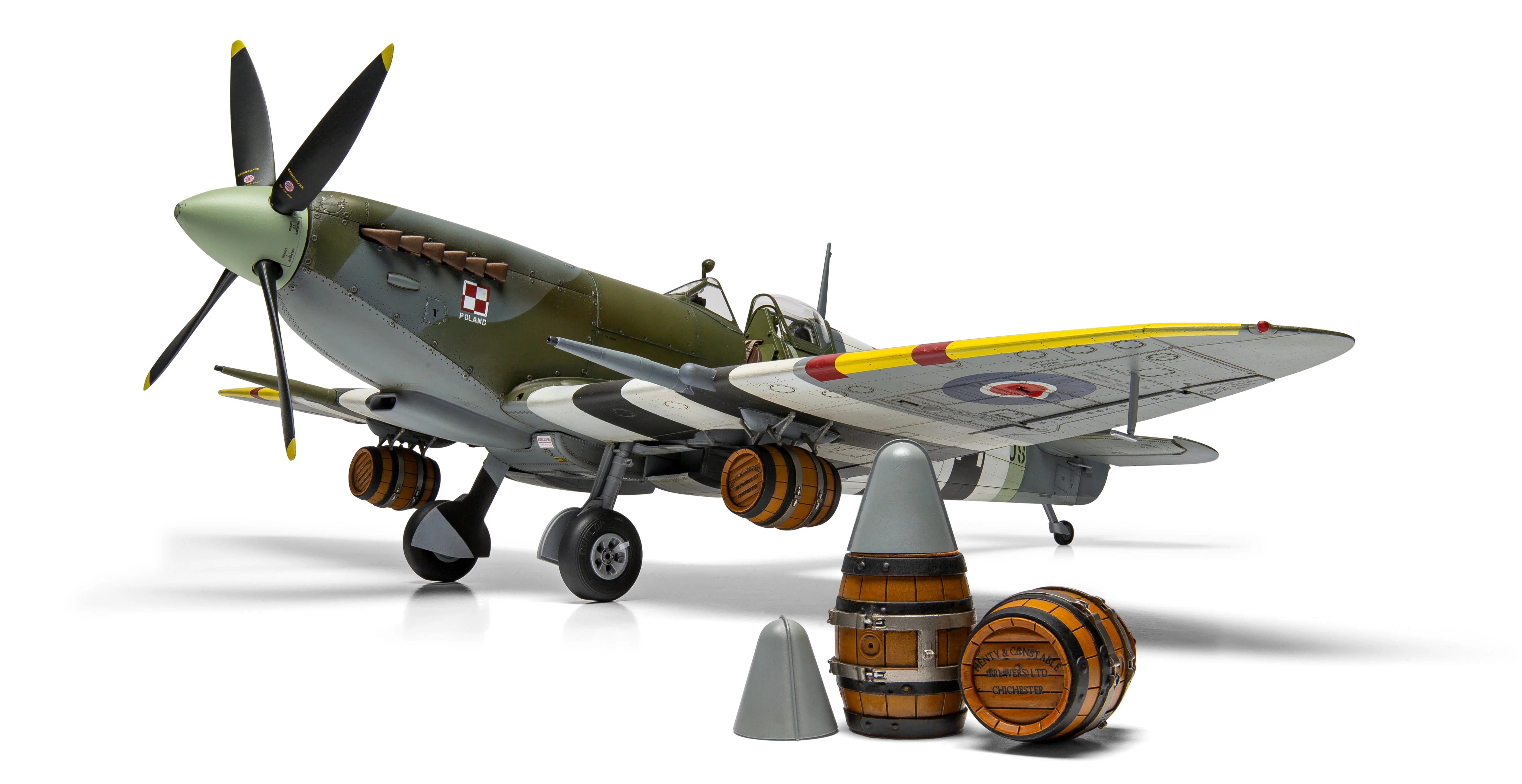 Supermarine Spitfire Mk.IXc Flying Dray Model Kit - Image 4