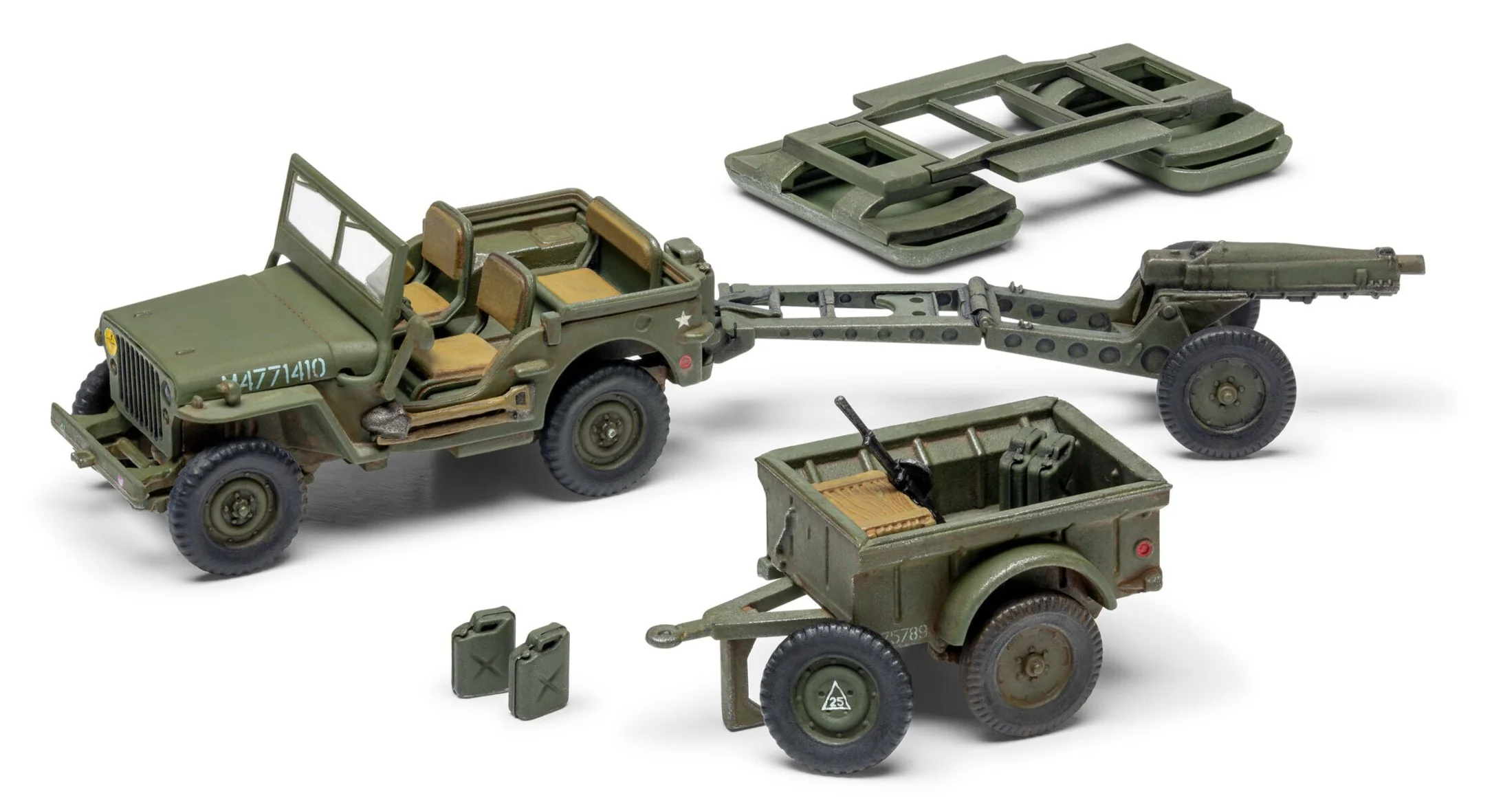 Hanging Gift Set - Willys MB Jeep Model Kit - Image 7