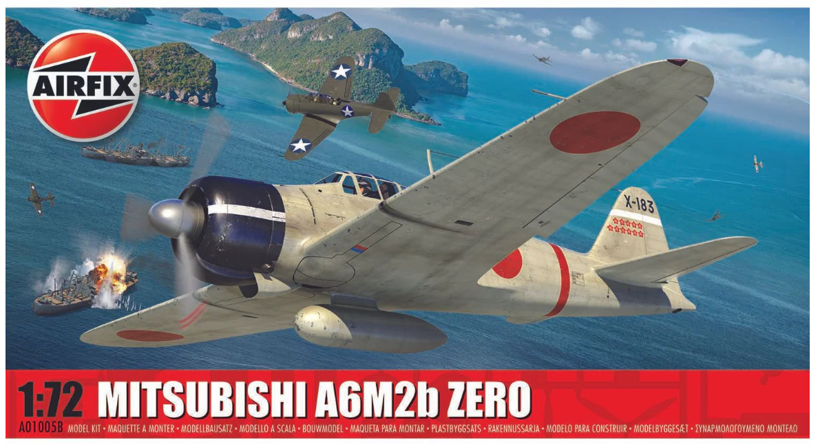 A01005B Mitsubishi A6M2b Zero Model Kit