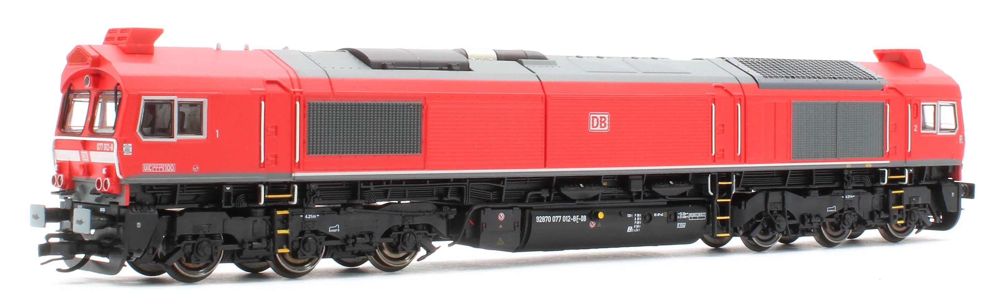 HN9070 Class 77 DB AG Red Livery Ep.VI Diesel-Electric Locomotive - Image 4