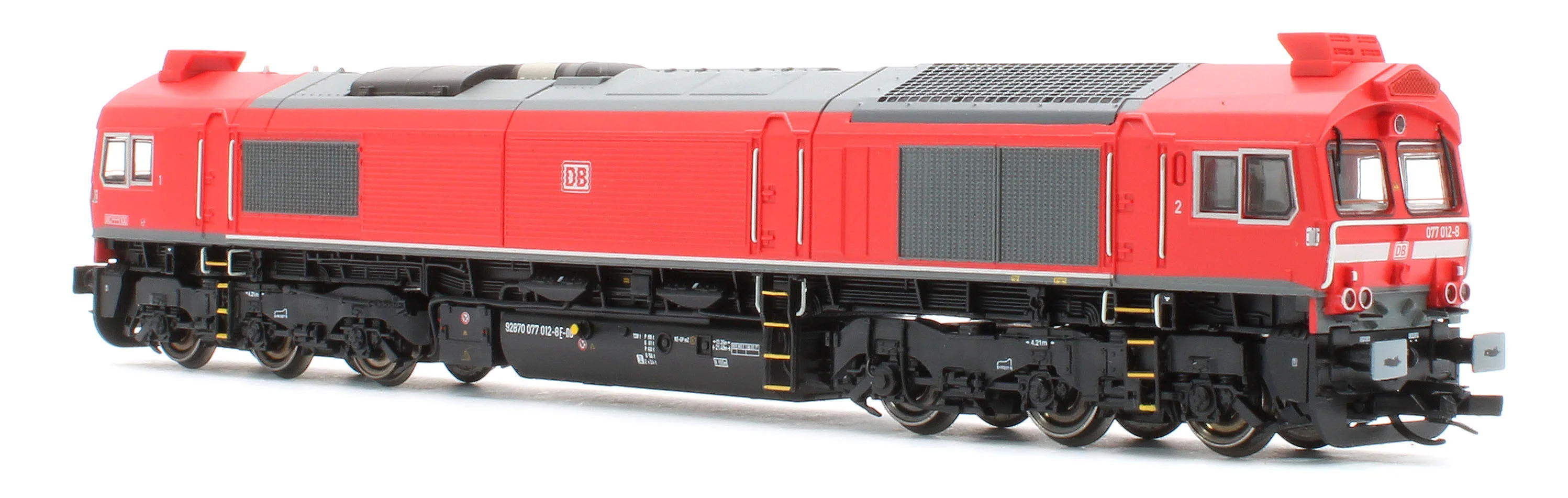 HN9070 Class 77 DB AG Red Livery Ep.VI Diesel-Electric Locomotive - Image 5