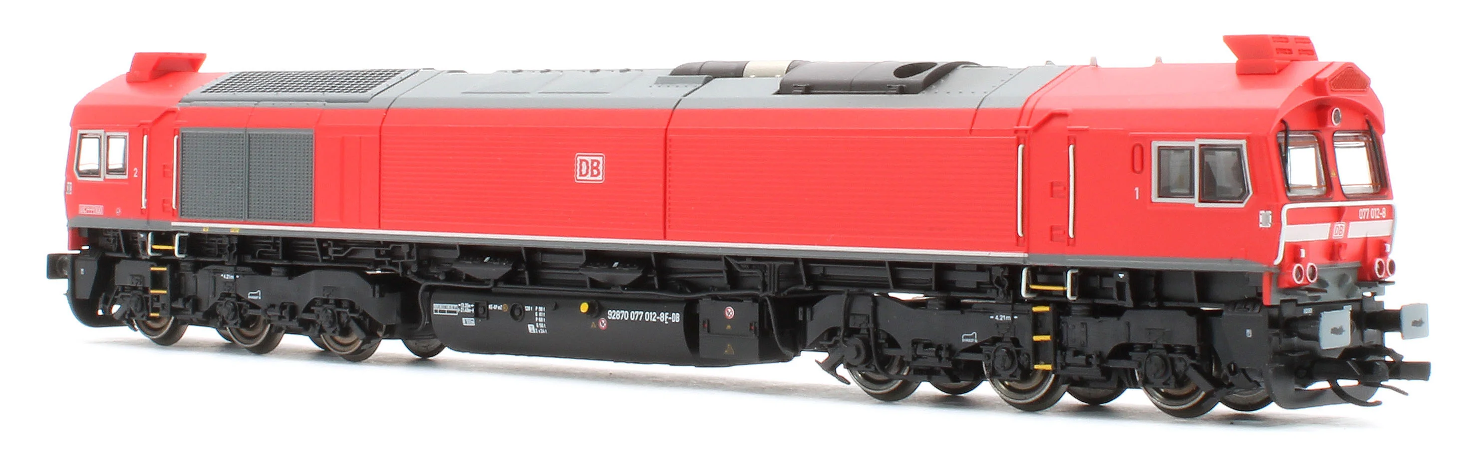 HN9070HM Class 77 DB AG Red Livery Ep.VI Diesel-Electric Locomotive - DCC Sound - Image 3