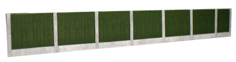 ATD015 Timber Fencing Green With Concrete Posts Card Kit