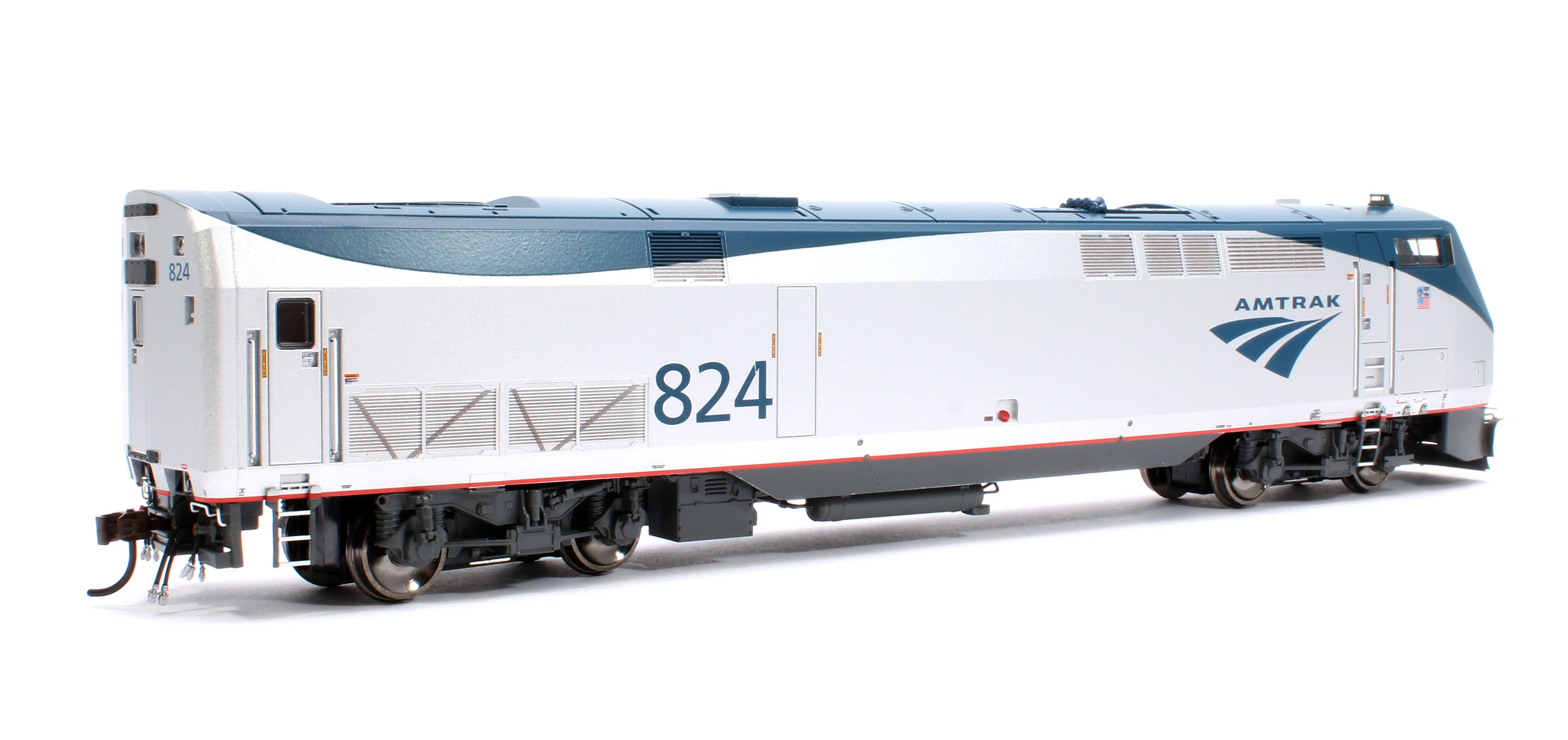 ATHG82280 HO P40DC Diesel Locomotive, Amtrak, Phase V #824 - Image 4