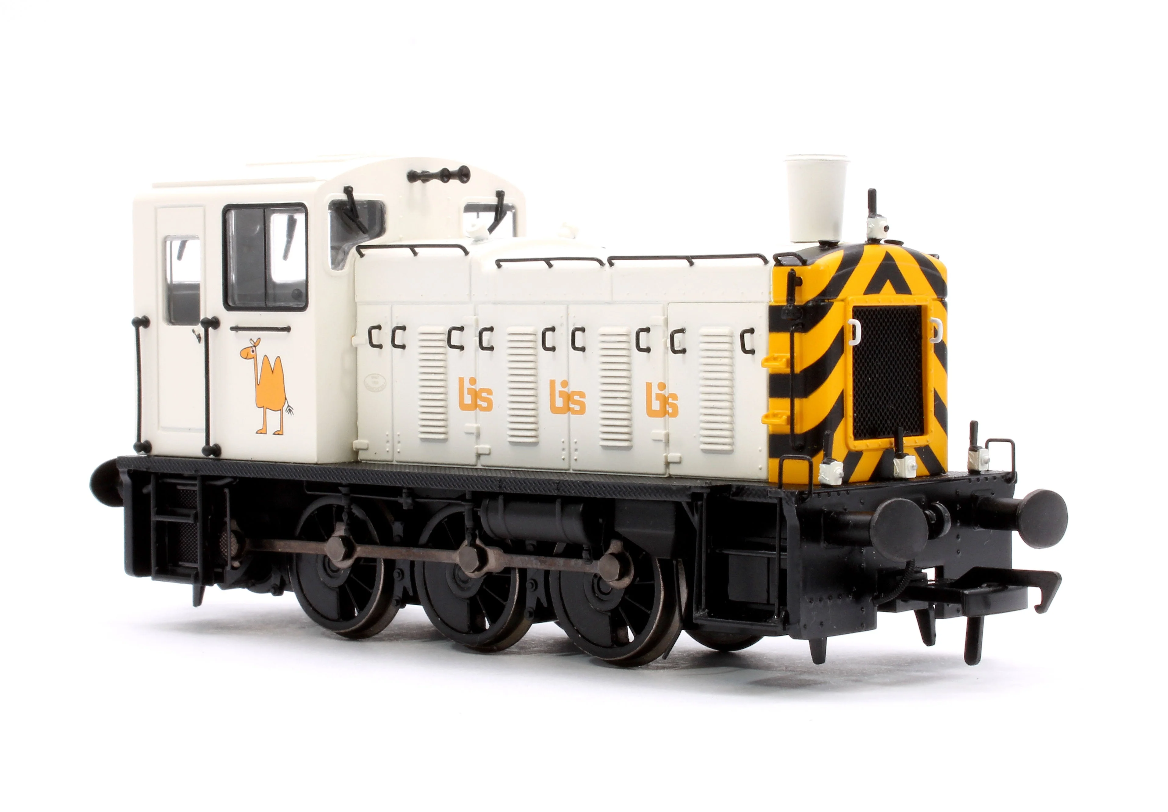 Pre-Owned 31-369SF Class 03 Ex-D2054 British Industrial Sand White Diesel Locomotive - DCC Sound - Image 4