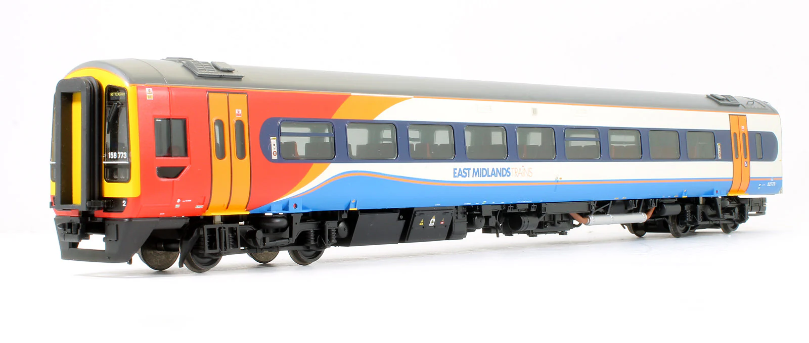 Pre-Owned 31-518 Class 158 2 Car DMU 158773 East Midlands Trains - DCC Fitted - Image 5