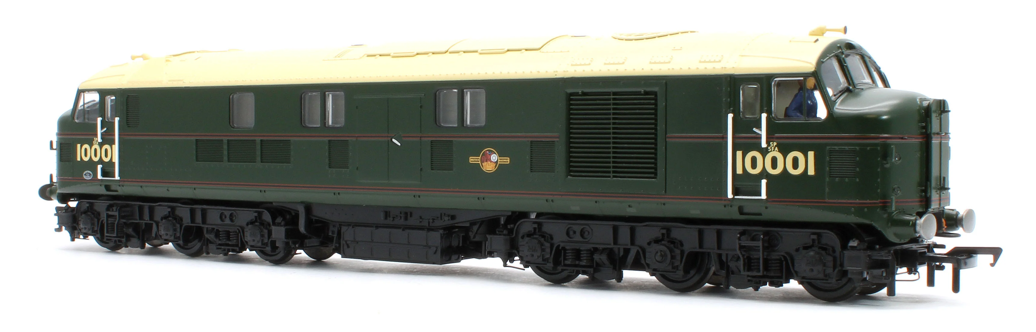LMS 10001 BR Lined Green (Late Crest) Diesel Locomotive - DCC Sound - Image 5