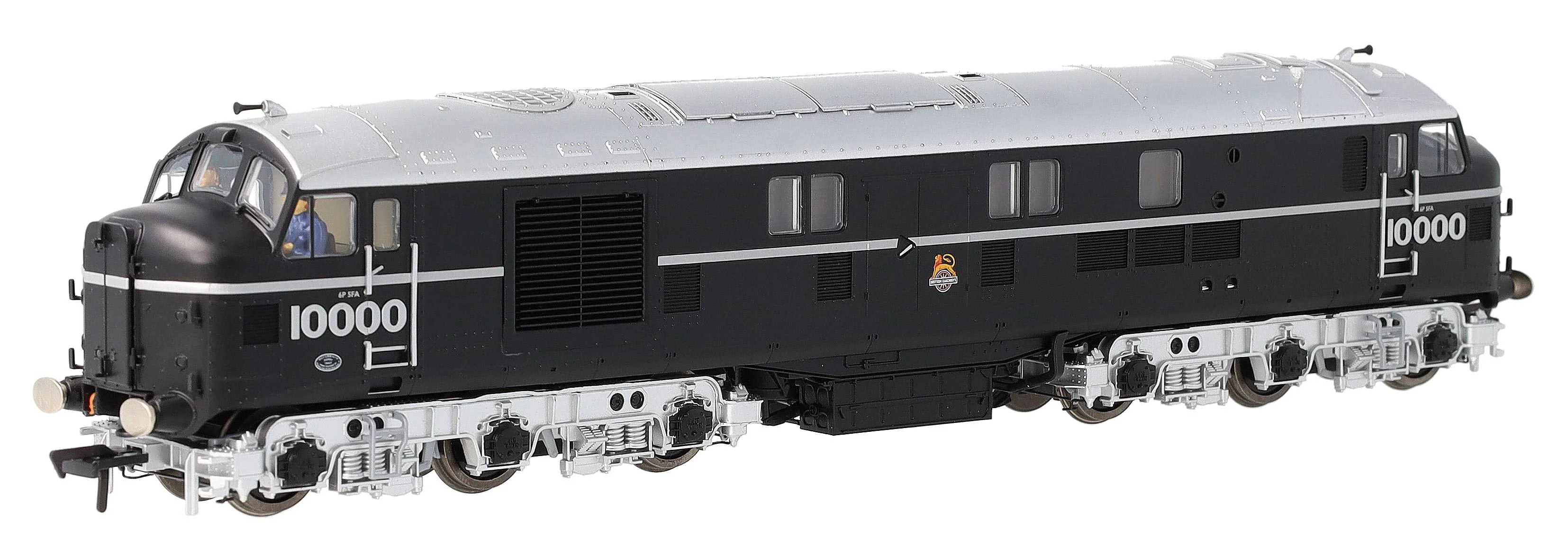 LMS 10000 BR Black (Early Emblem) Diesel Locomotive