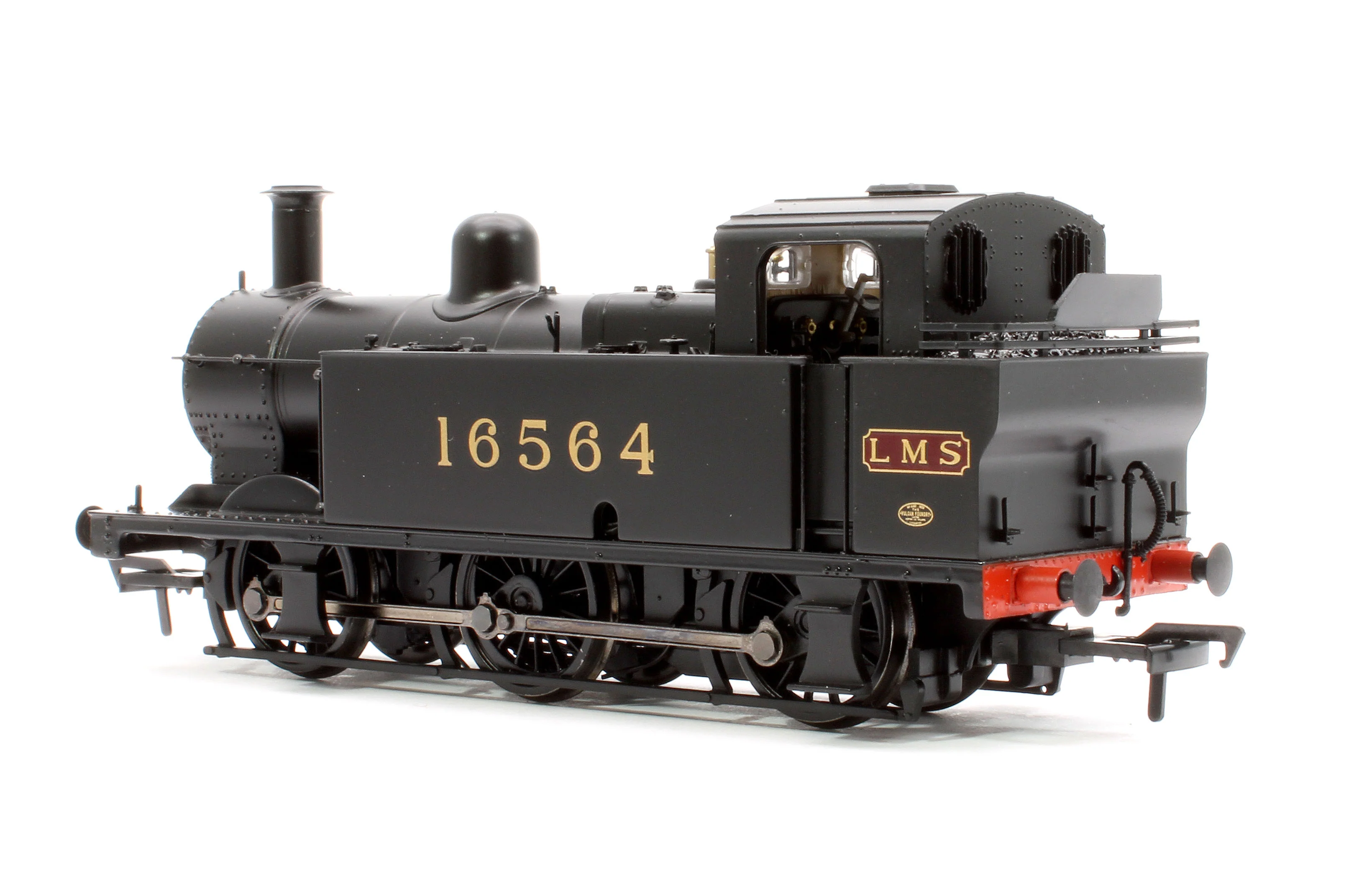 32-227C LMS Fowler 3F (Jinty) 16564 LMS Black Steam Locomotive - Image 2