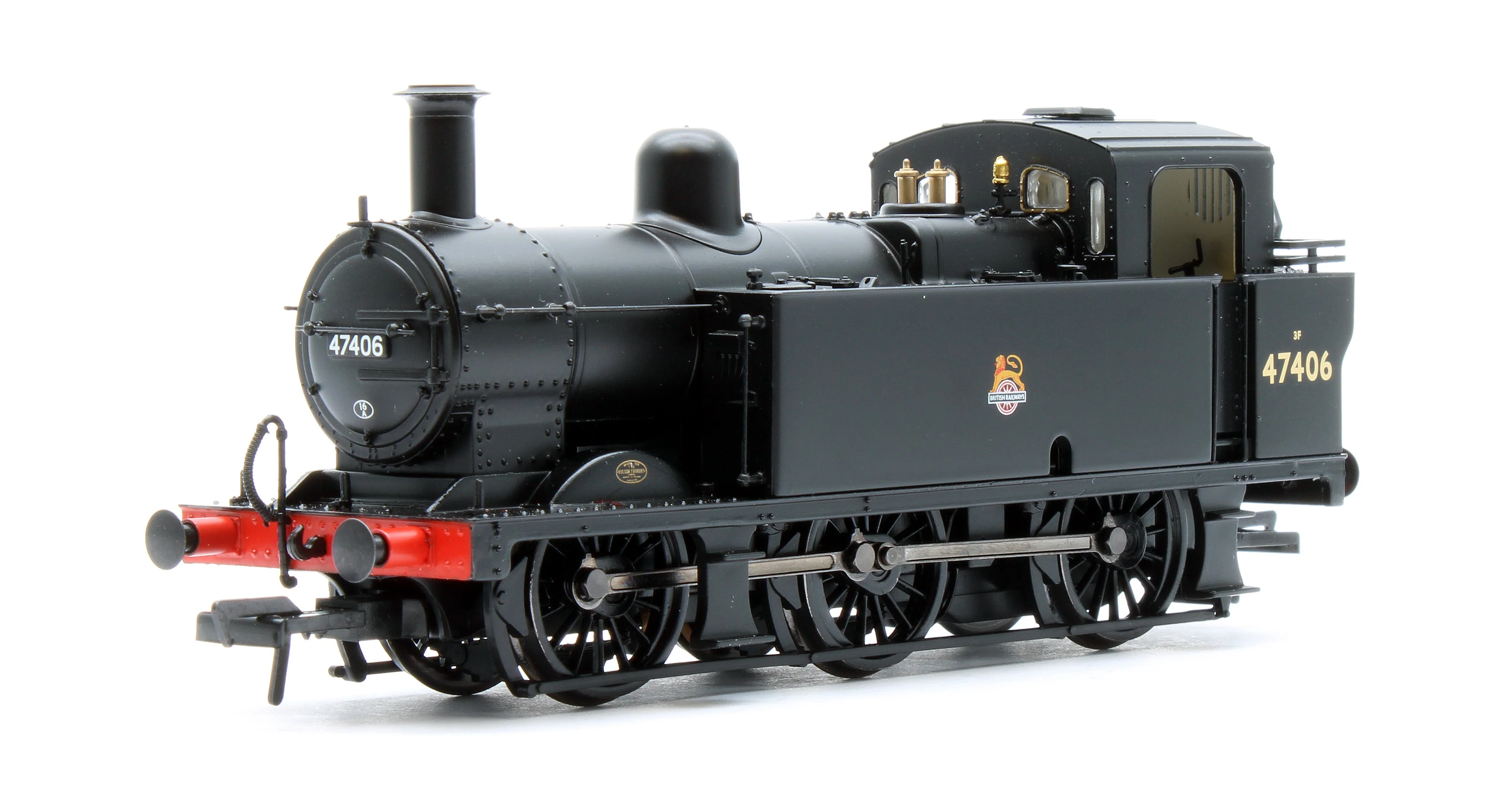 Pre-Owned 32-231B LMS Fowler 3F (Jinty) 47406 BR Black (Early Emblem) Steam Locomotive