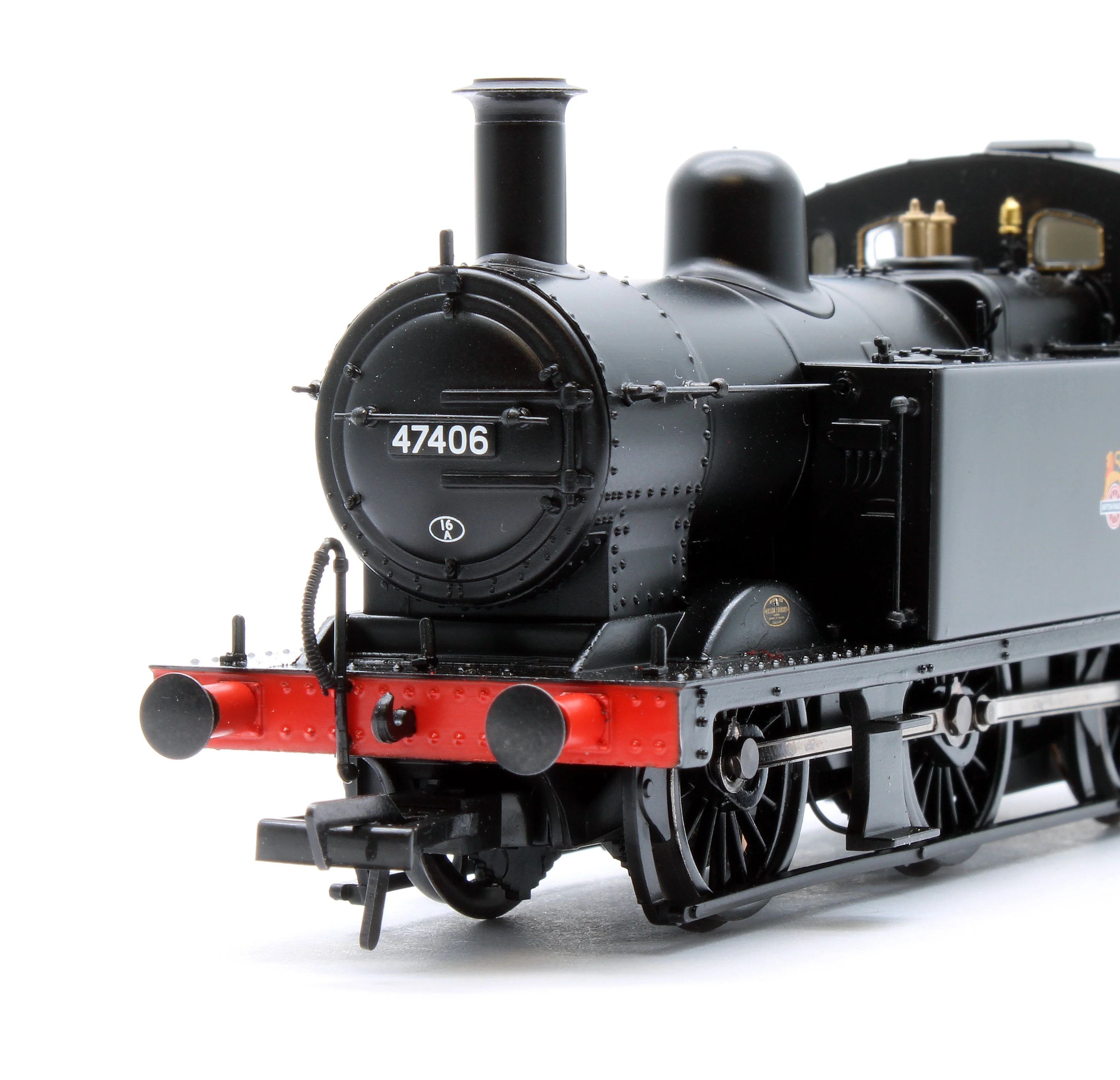 Pre-Owned 32-231B LMS Fowler 3F (Jinty) 47406 BR Black (Early Emblem) Steam Locomotive - Image 6
