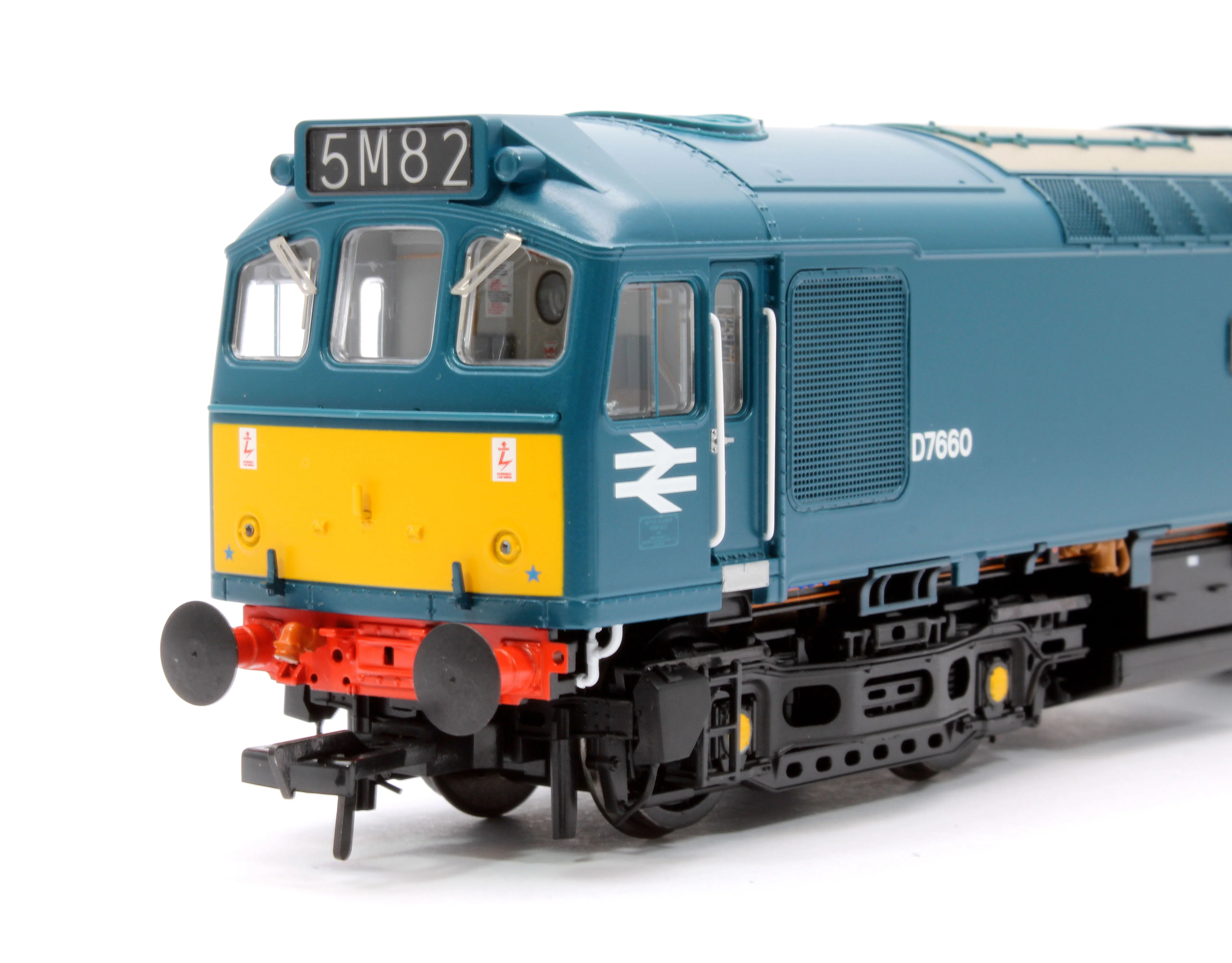 32-333SF Class 25/3 D7660 BR Blue (Small Yellow Panels) Diesel Locomotive - DCC Sound - Image 9