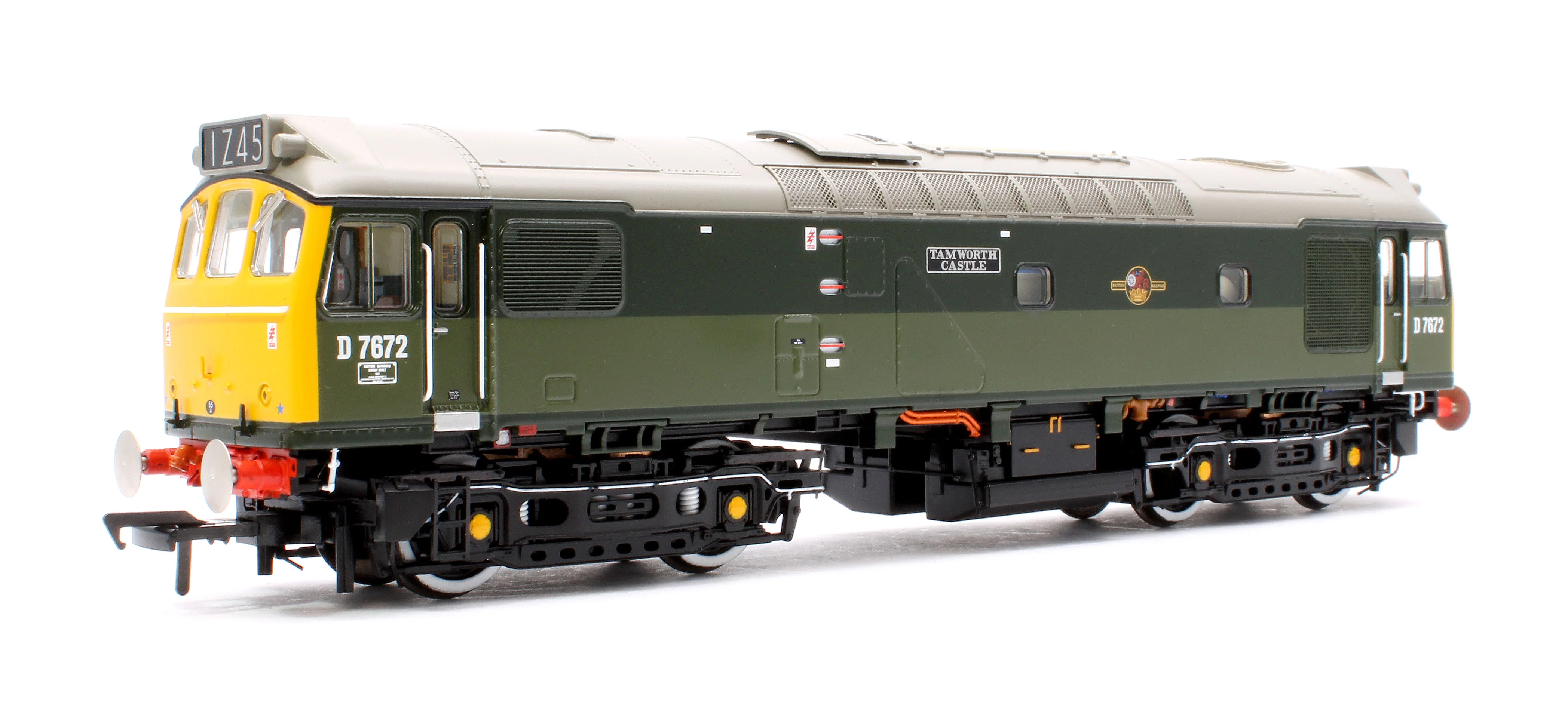 32-334SF Class 25/3 D7672 'Tamworth Castle' BR Two-Tone Green (Full Yellow Ends) - DCC Sound - Image 3