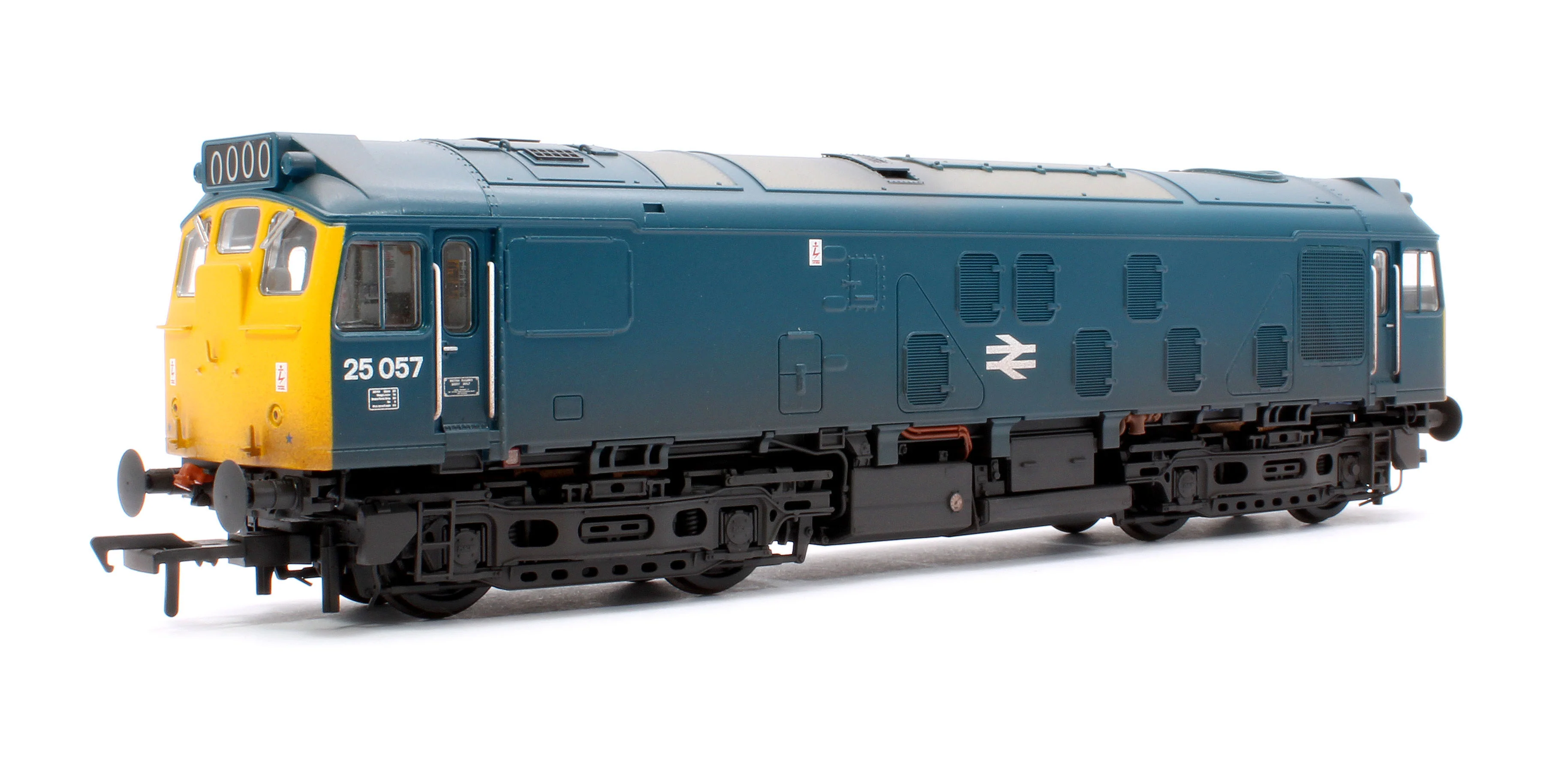32-340SFX Class 25/1 25057 BR Blue Diesel Locomotive - DCC Sound Deluxe & Weathered - Image 4