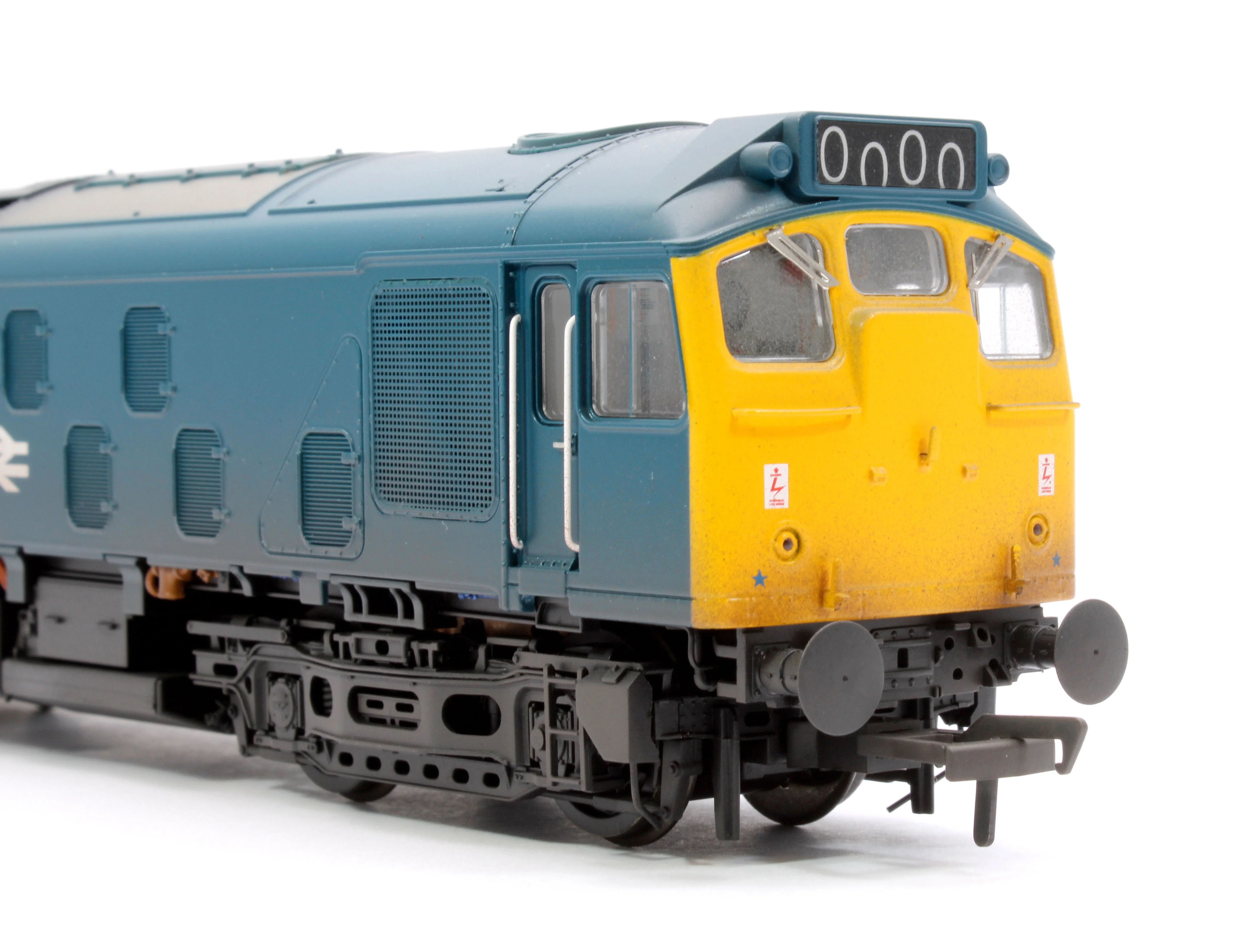 32-340SFX Class 25/1 25057 BR Blue Diesel Locomotive - DCC Sound Deluxe & Weathered - Image 9