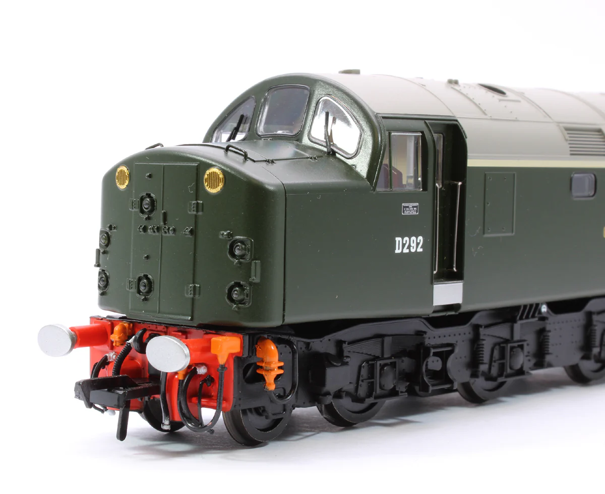 Class 40 Disc Headcode D292 BR Green (Late Crest) Diesel Locomotive - Image 6