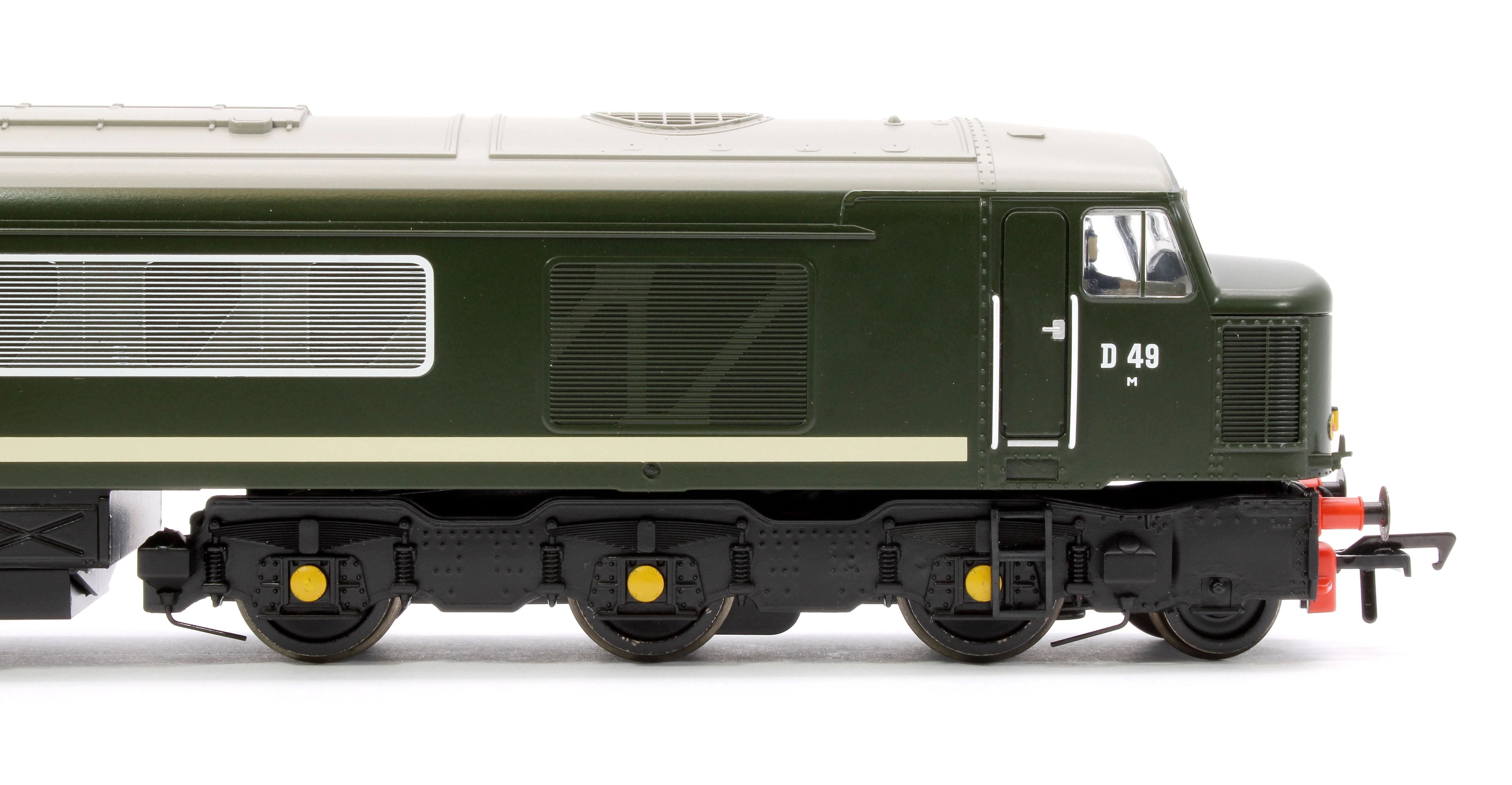 Pre-Owned 32-678A Class 45 Split Centre H/C D49 'The Manchester Regiment' BR Green (Small Yellow Panels) Diesel Locomotive - Image 7