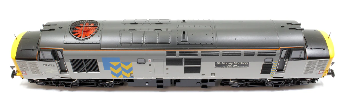35-337SFX Class 37/4 Refurbished 37423 'Sir Murray Morrison' BR RF Metals Sector Diesel Locomotive (Deluxe DCC Sound) - Image 8