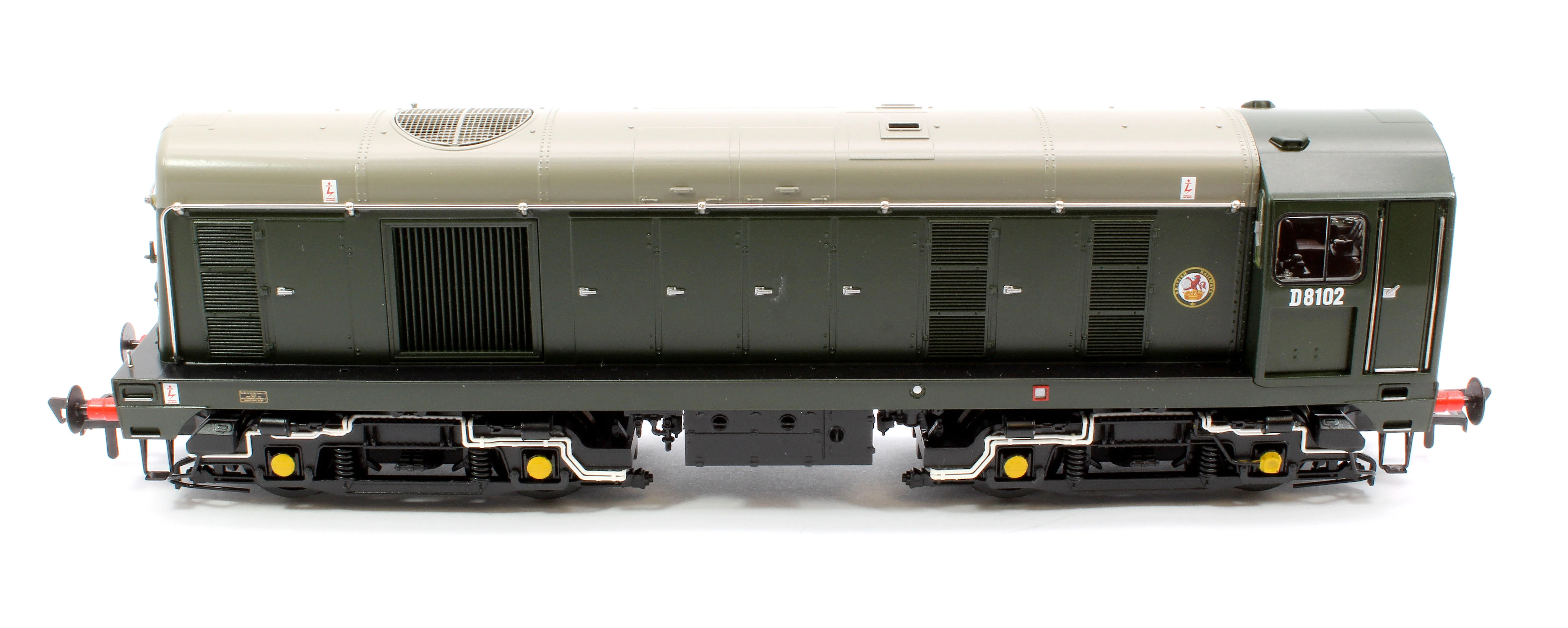35-352A Class 20/0 Disc Headcode & Tablet Catcher D8102 BR Green (Roundel) Diesel Locomotive - Image 10