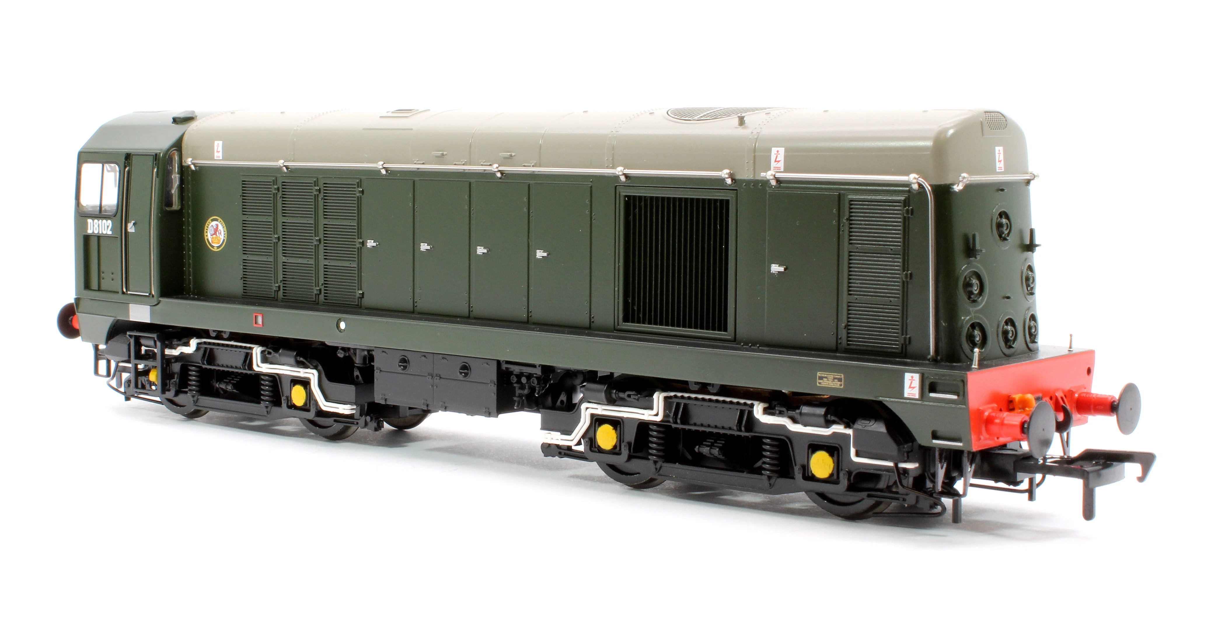 35-352A Class 20/0 Disc Headcode & Tablet Catcher D8102 BR Green (Roundel) Diesel Locomotive - Image 4