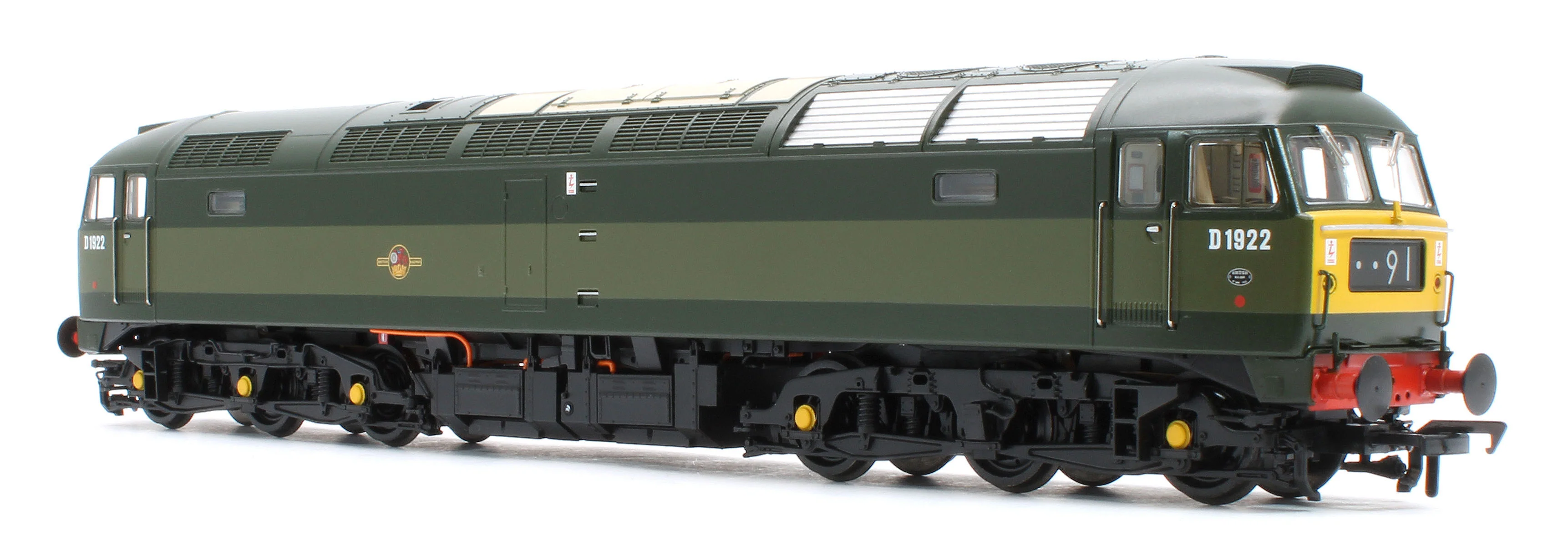 Class 47/0 D1922 BR Two-Tone Green (Small Yellow Panels) Diesel Locomotive - Image 5