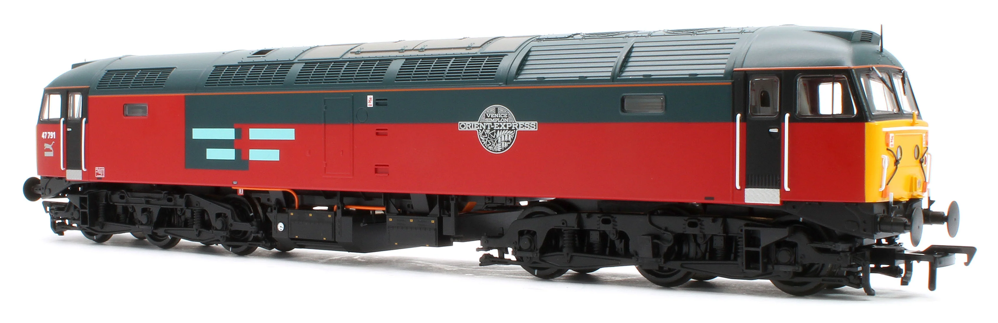 Class 47/7 47791 'Venice Simplon Orient Express' Rail Express Systems Diesel Locomotive - Image 5