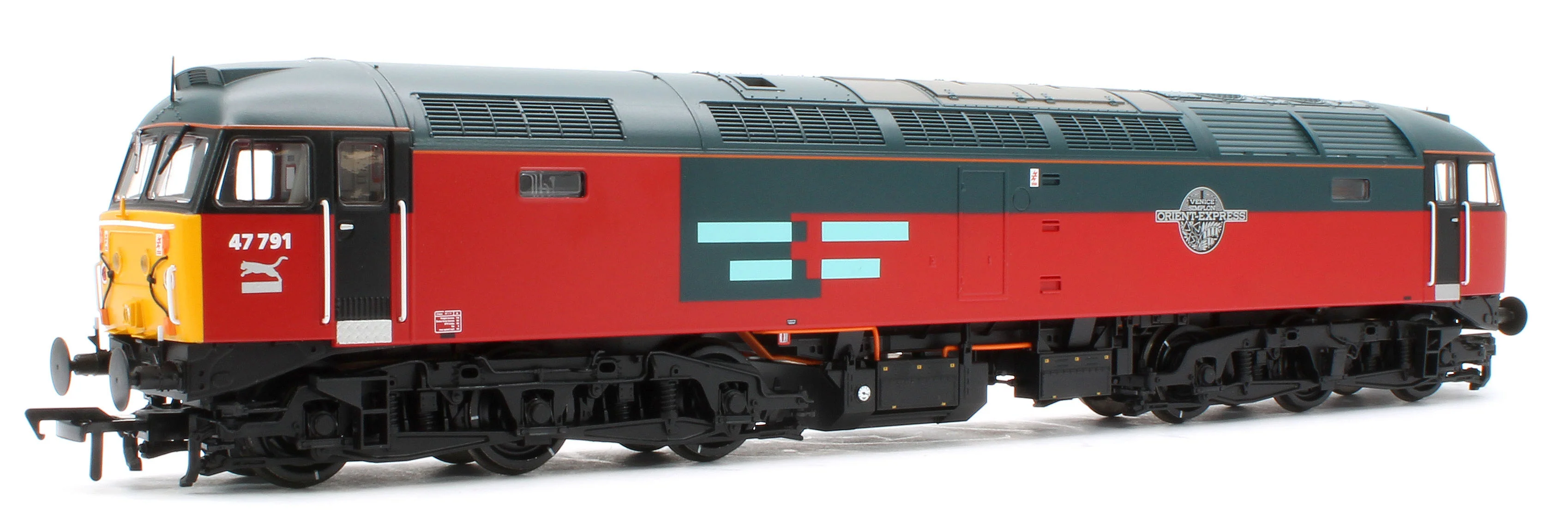 Class 47/7 47791 'Venice Simplon Orient Express' Rail Express Systems Diesel Locomotive - DCC Sound - Image 4