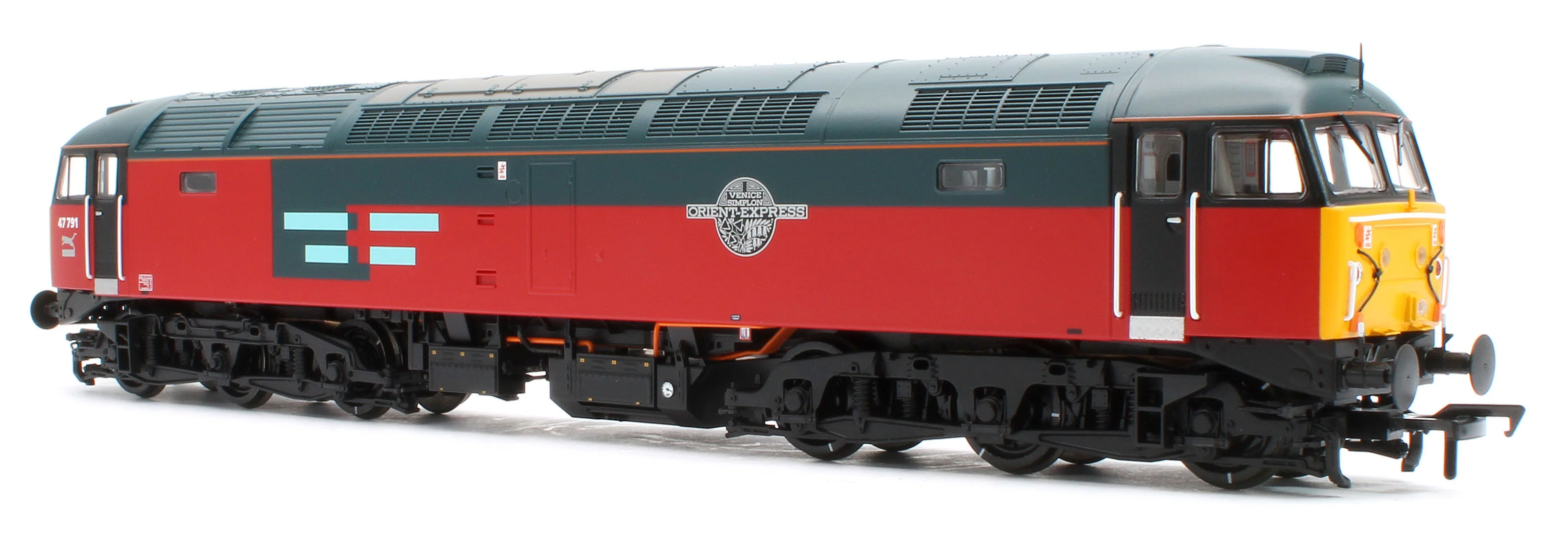 Class 47/7 47791 'Venice Simplon Orient Express' Rail Express Systems Diesel Locomotive - DCC Sound Deluxe - Image 3