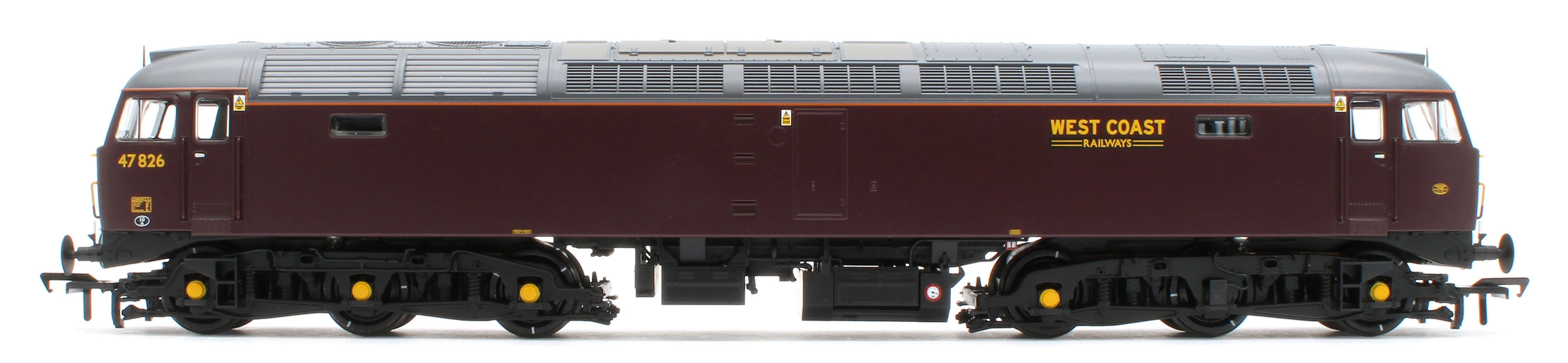 Class 47/4 47826 WCRC Maroon Diesel Locomotive - Image 2