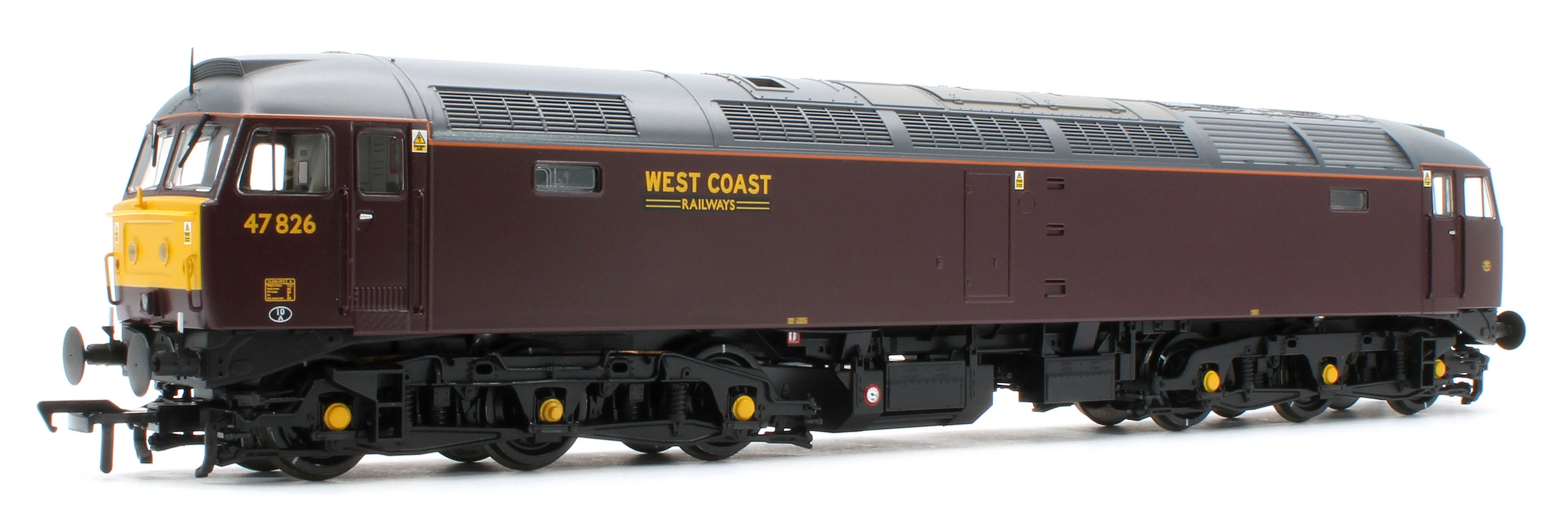 Class 47/4 47826 WCRC Maroon Diesel Locomotive - DCC Sound - Image 4