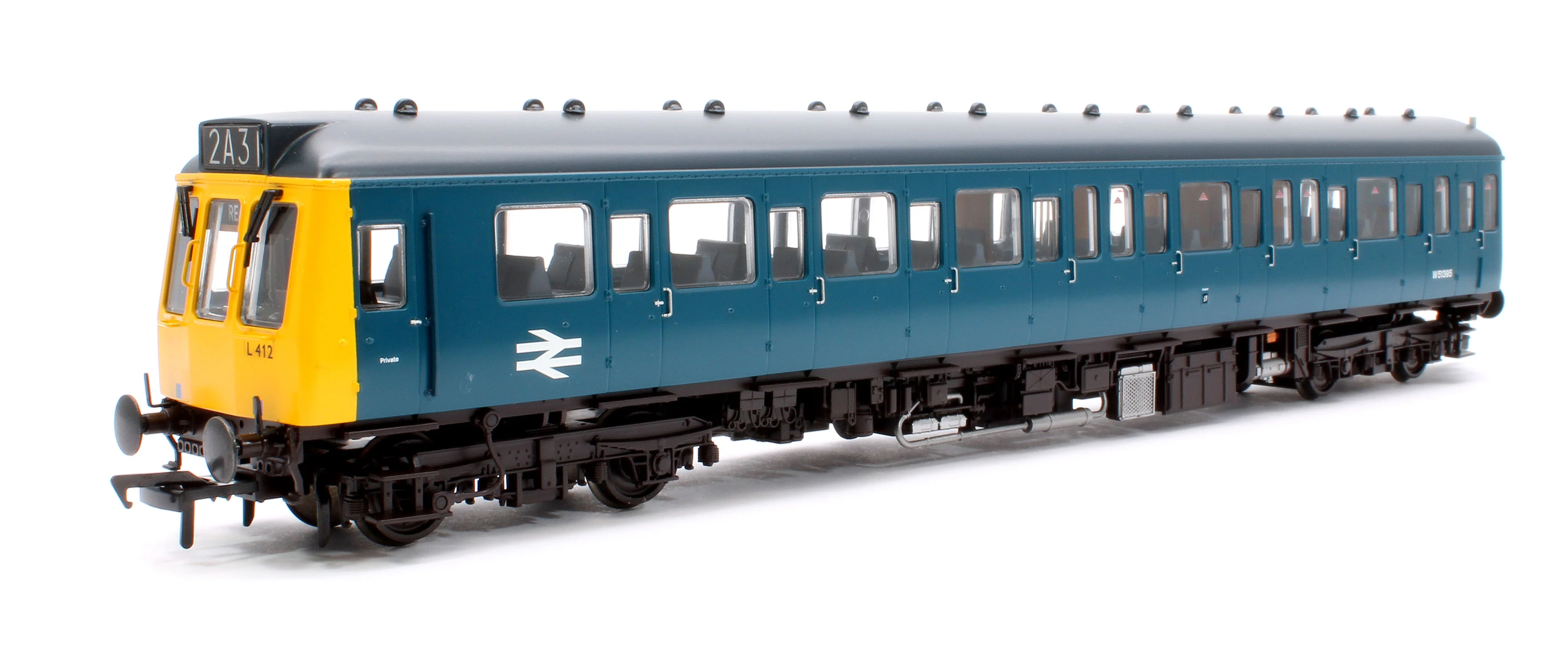 Class 117 3-Car DMU L412 BR Blue - DCC Sound - Image 2