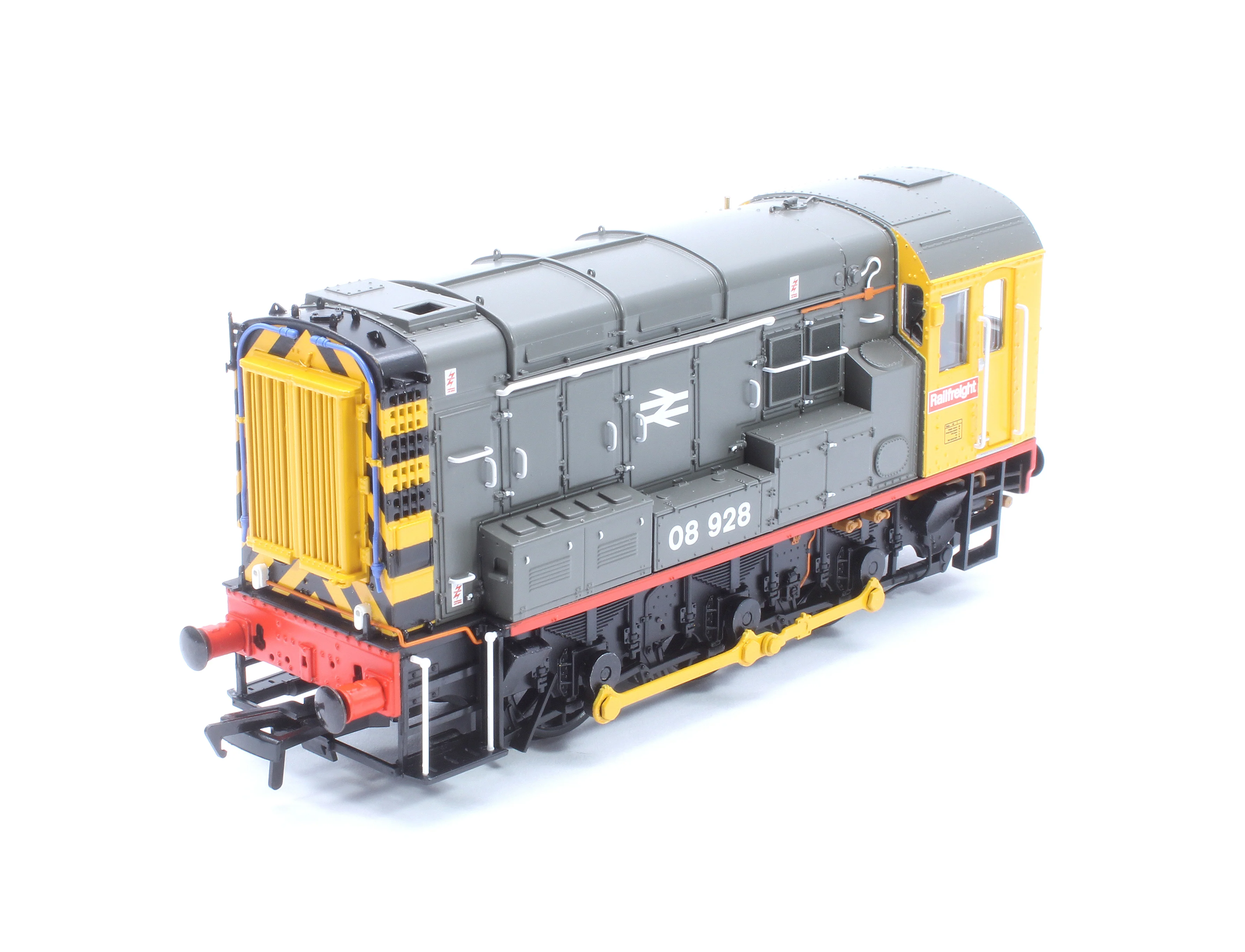 Class 08 08928 BR Railfreight (Red Stripe) Diesel Locomotive - Image 8